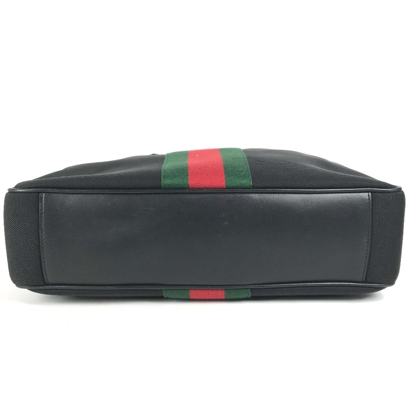Gucci Black Leather Tote Bag
