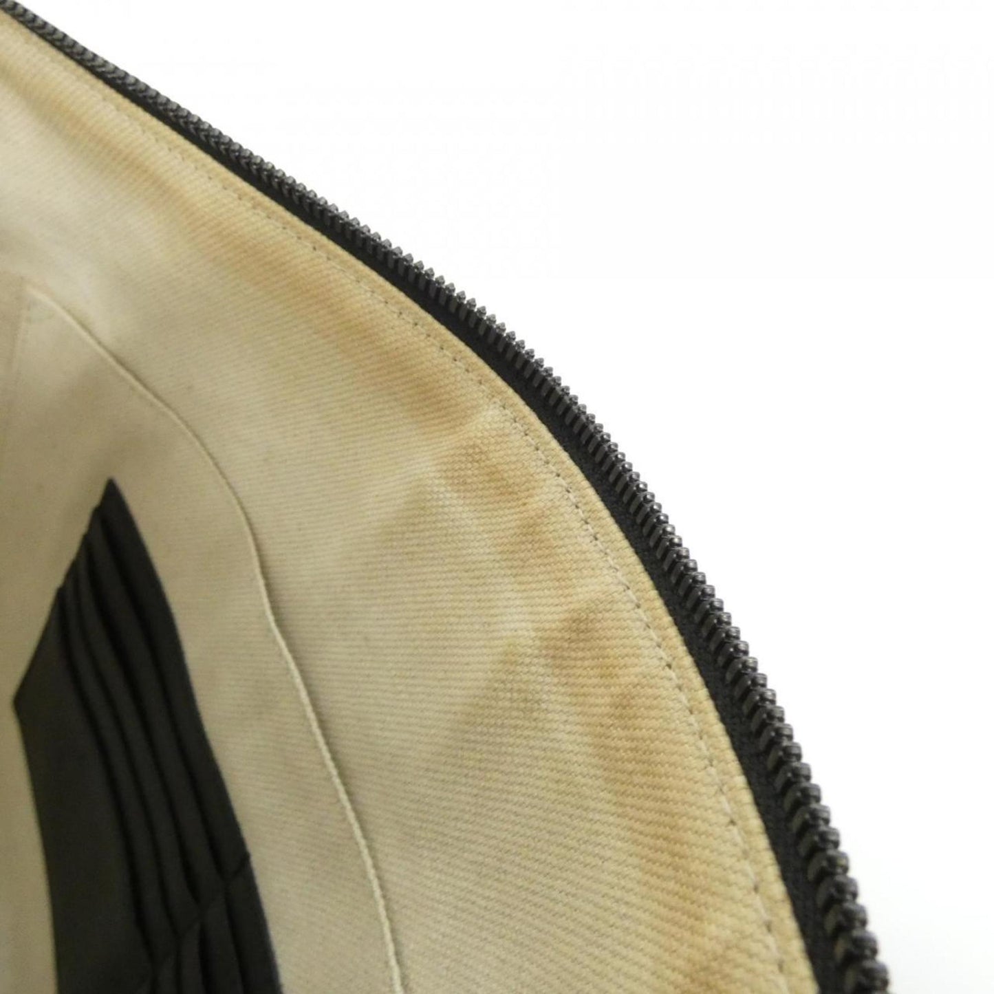 Gucci Gray Nylon Canvas Handbag