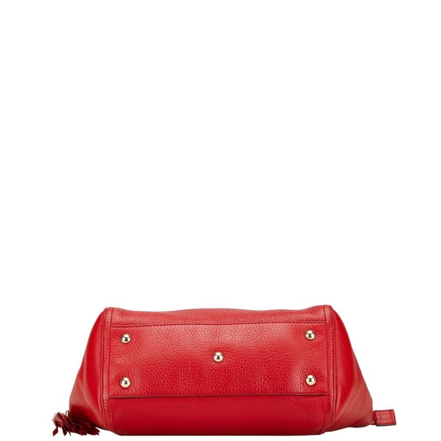 Gucci Soho Red Color Leather Handbag Shoulder Bag