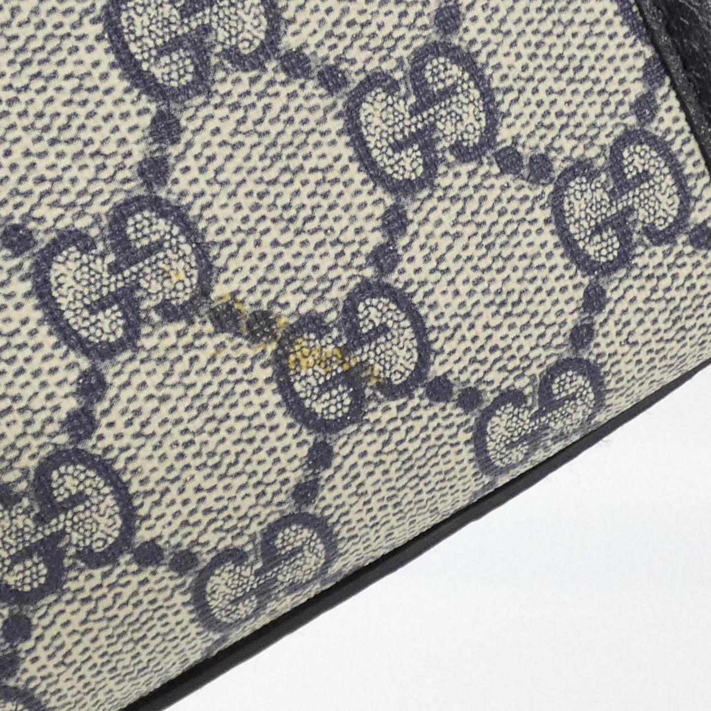 Gucci Beige Blue Gg Supreme Handbag