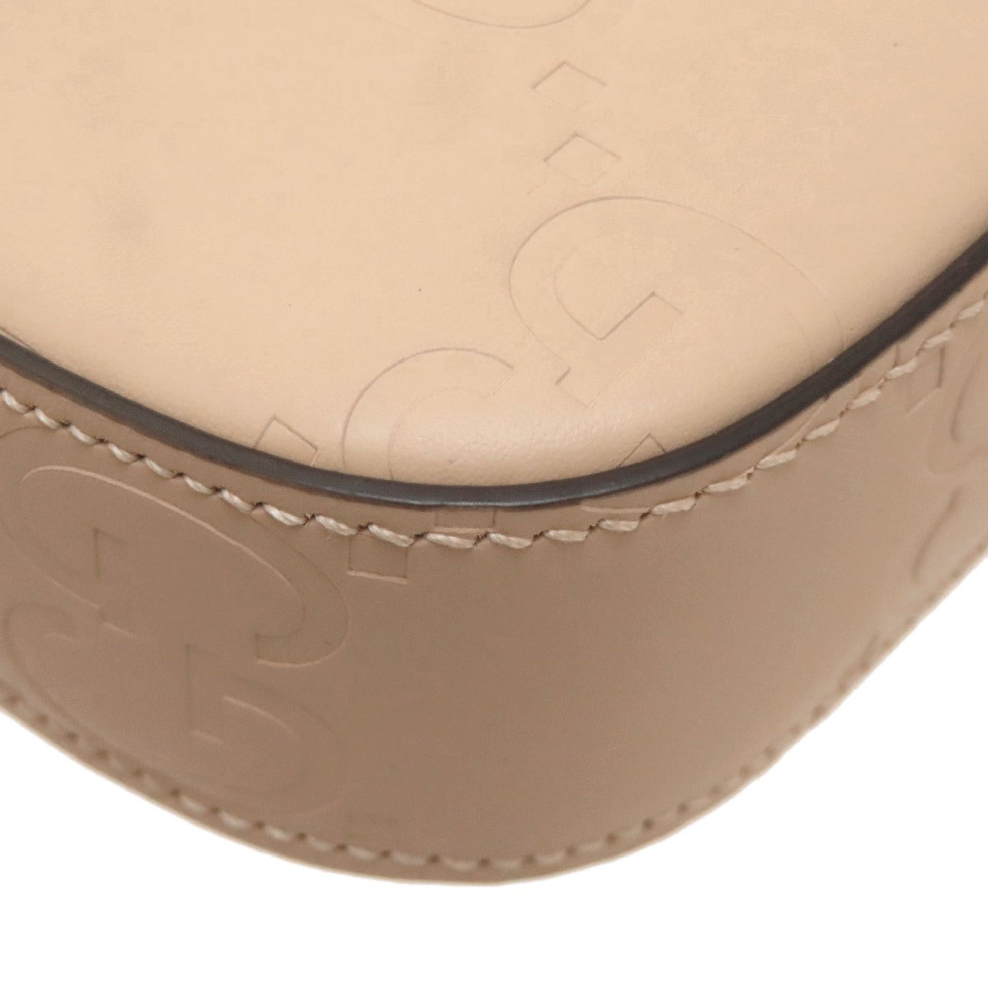 Gucci Beige Leather Shoulder Bag