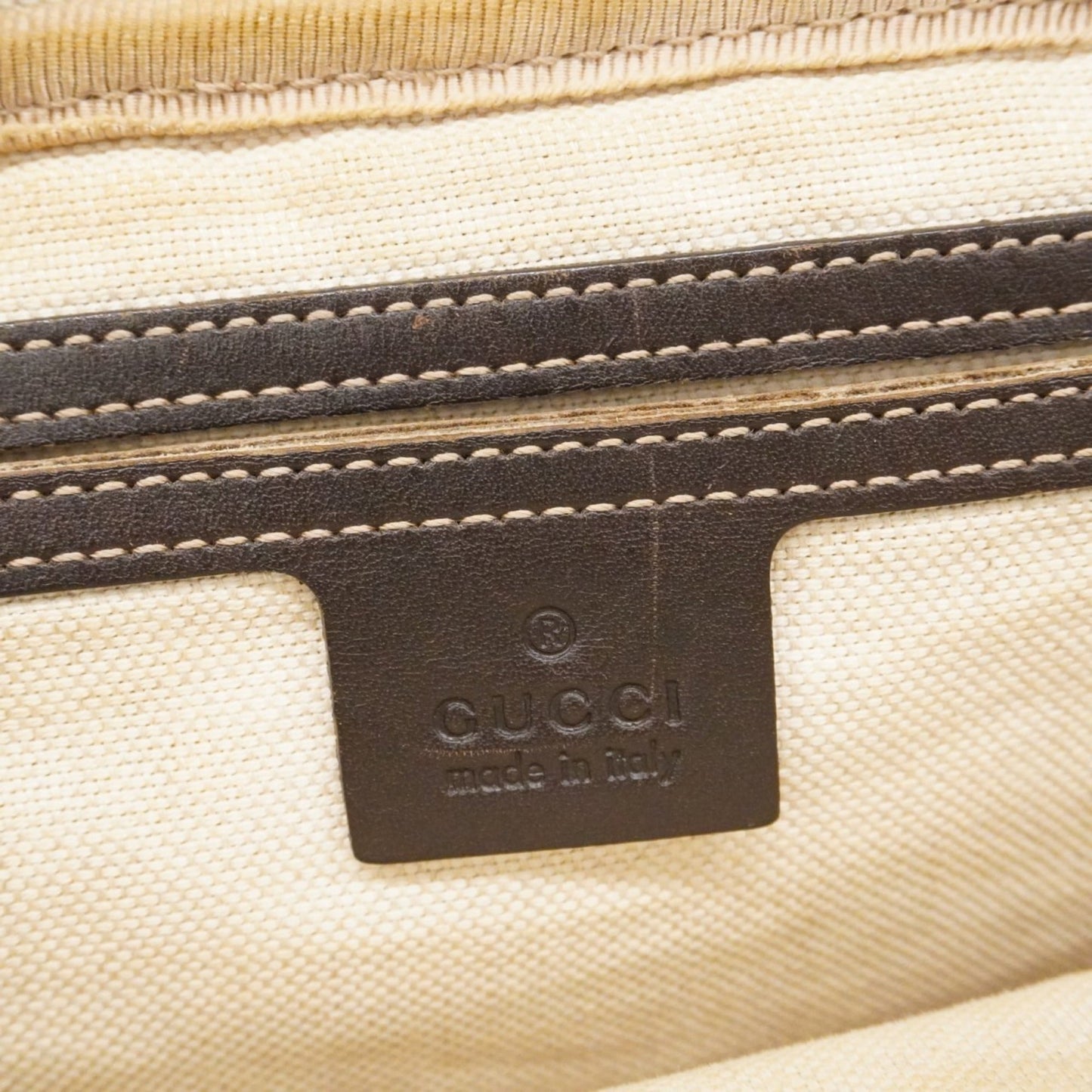 Gucci Brown Pvc Shoulder Bag