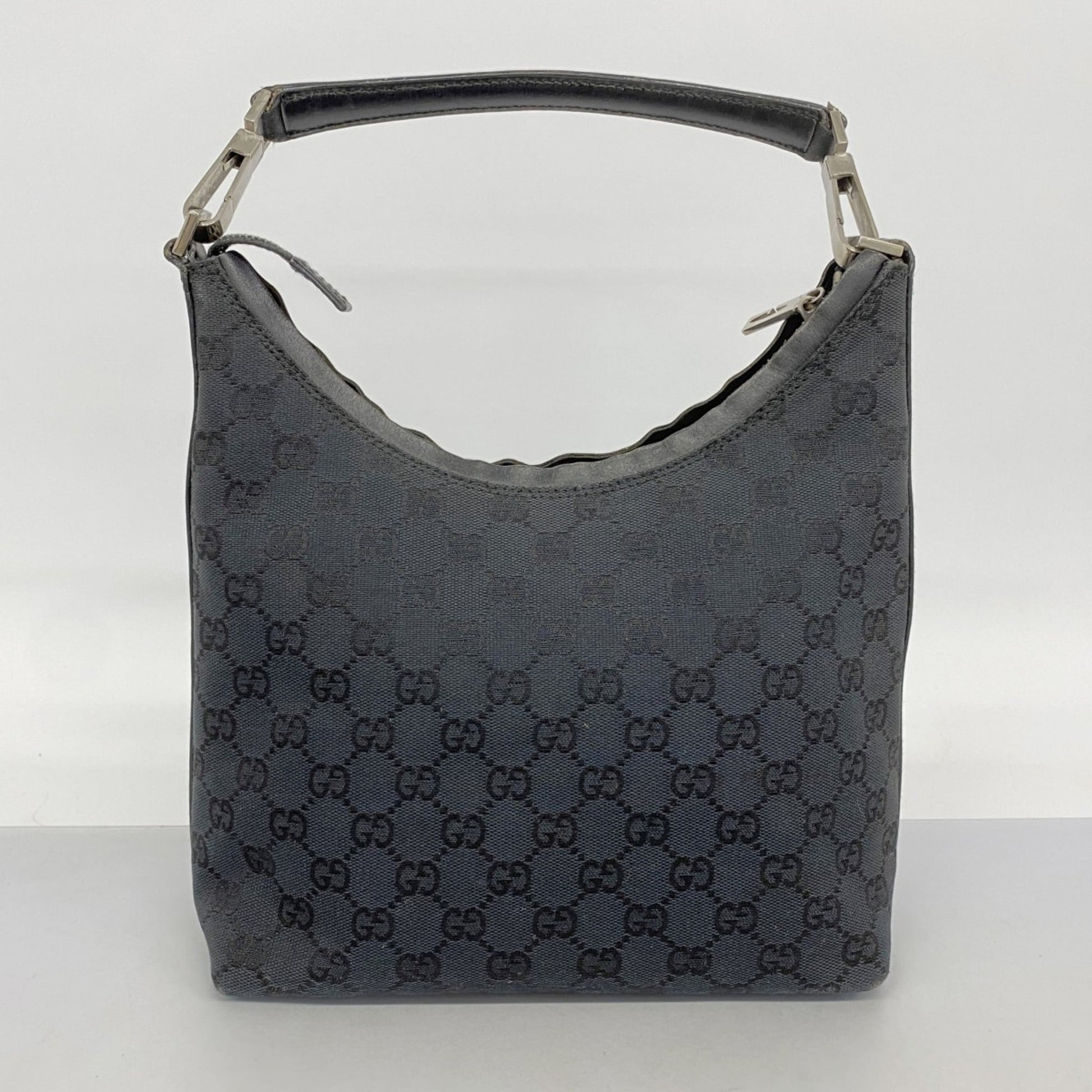 Gucci Black Canvas Shoulder Bag
