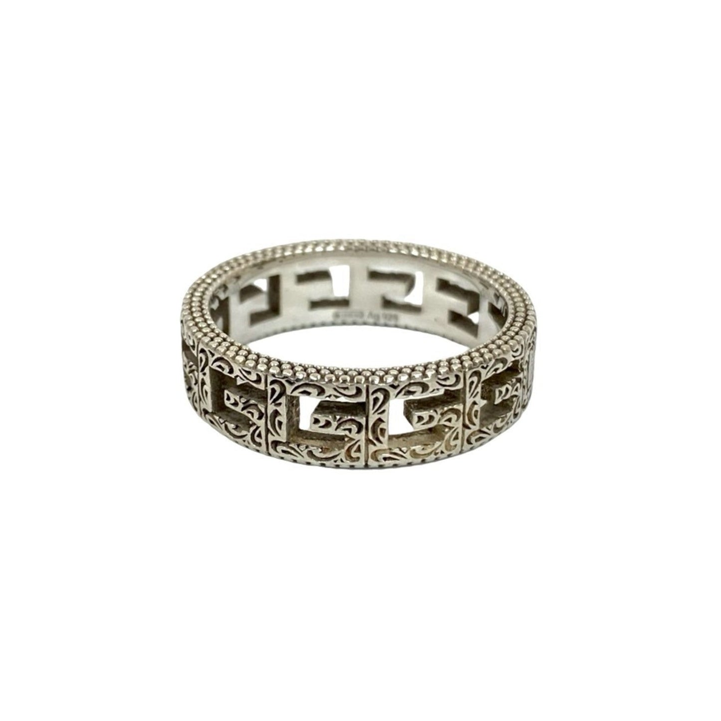 Gucci Silver Silver 925 Band Ring