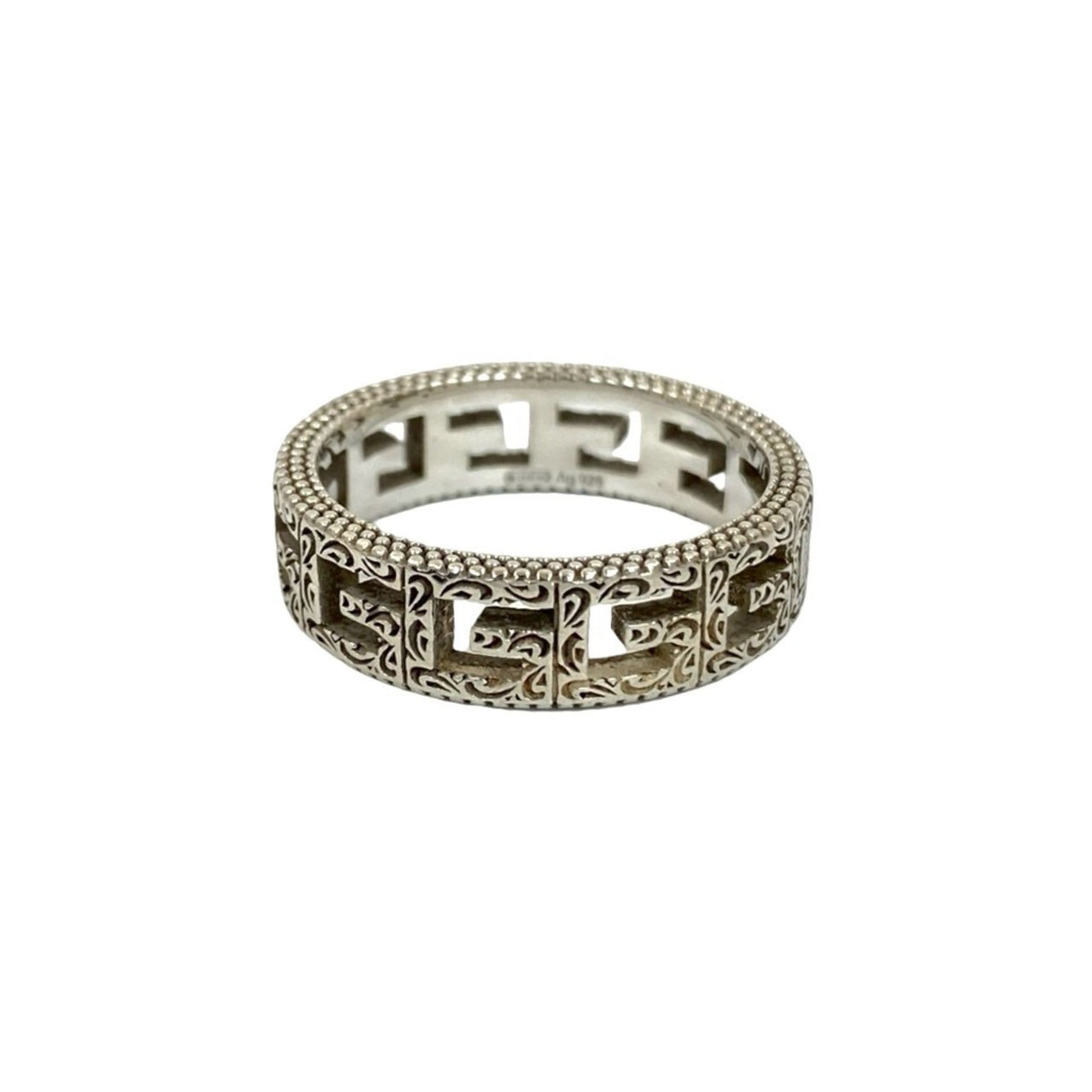Gucci Silver Silver 925 Band Ring