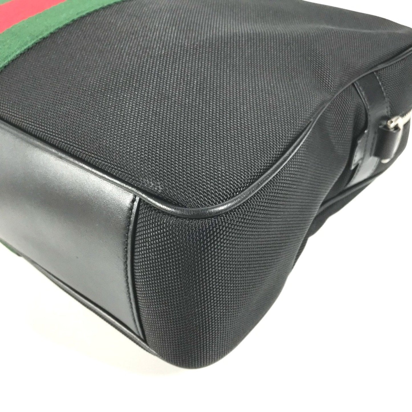 Gucci Black Leather Tote Bag