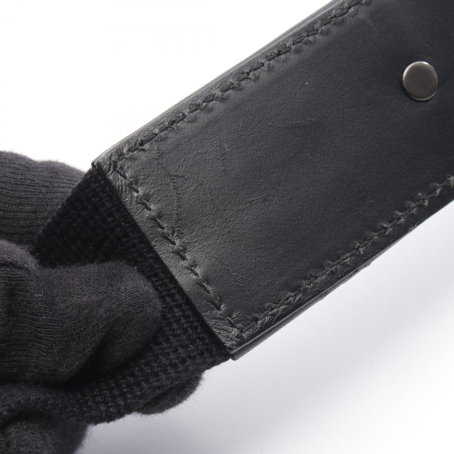 Gucci Black Gg Supreme Leather Shoulder Bag