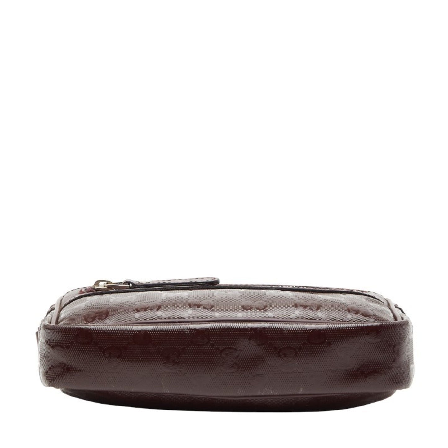 Gucci Purple Gg Imprimé Leather Shoulder Bag