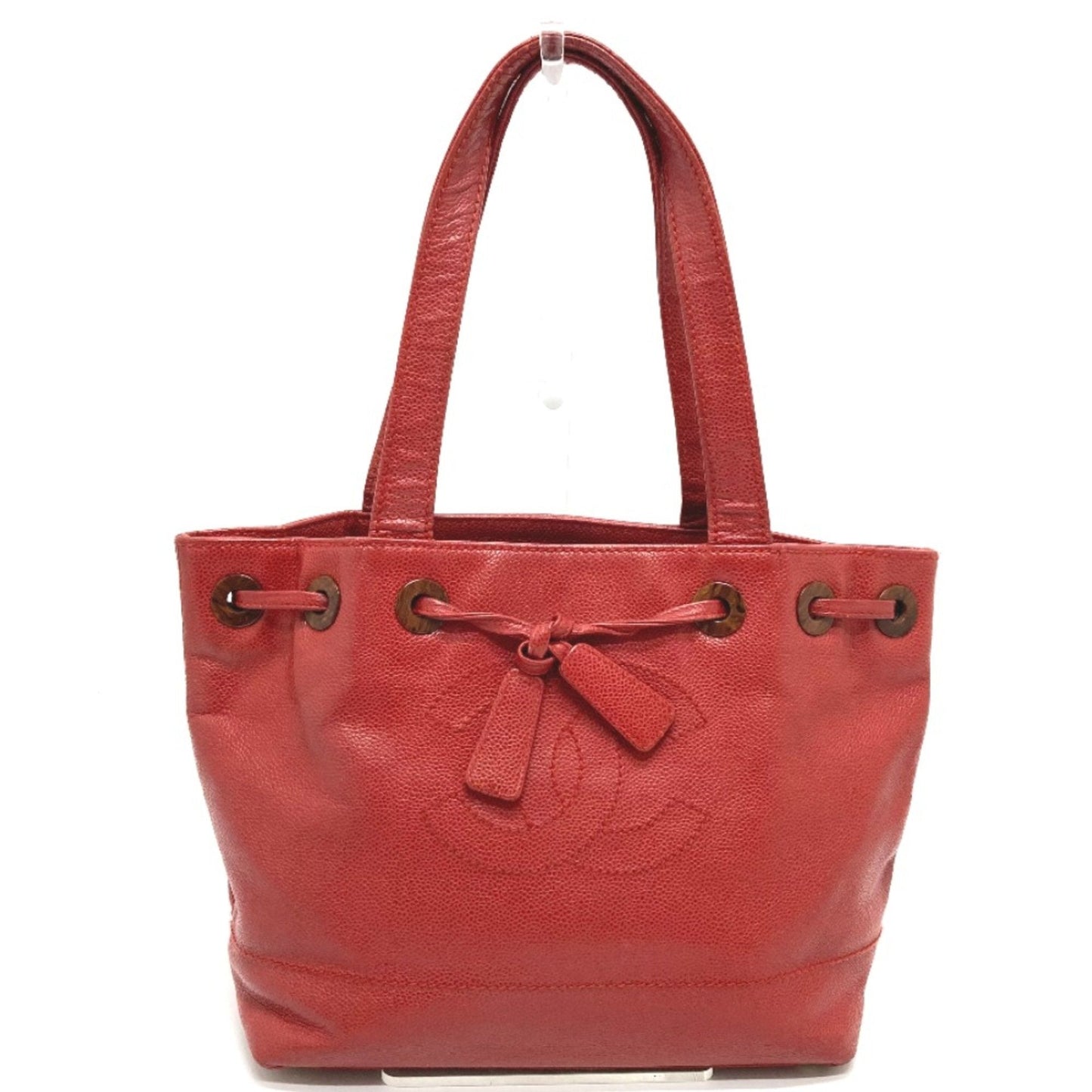Chanel CC Mark bag   Tote Bag Red