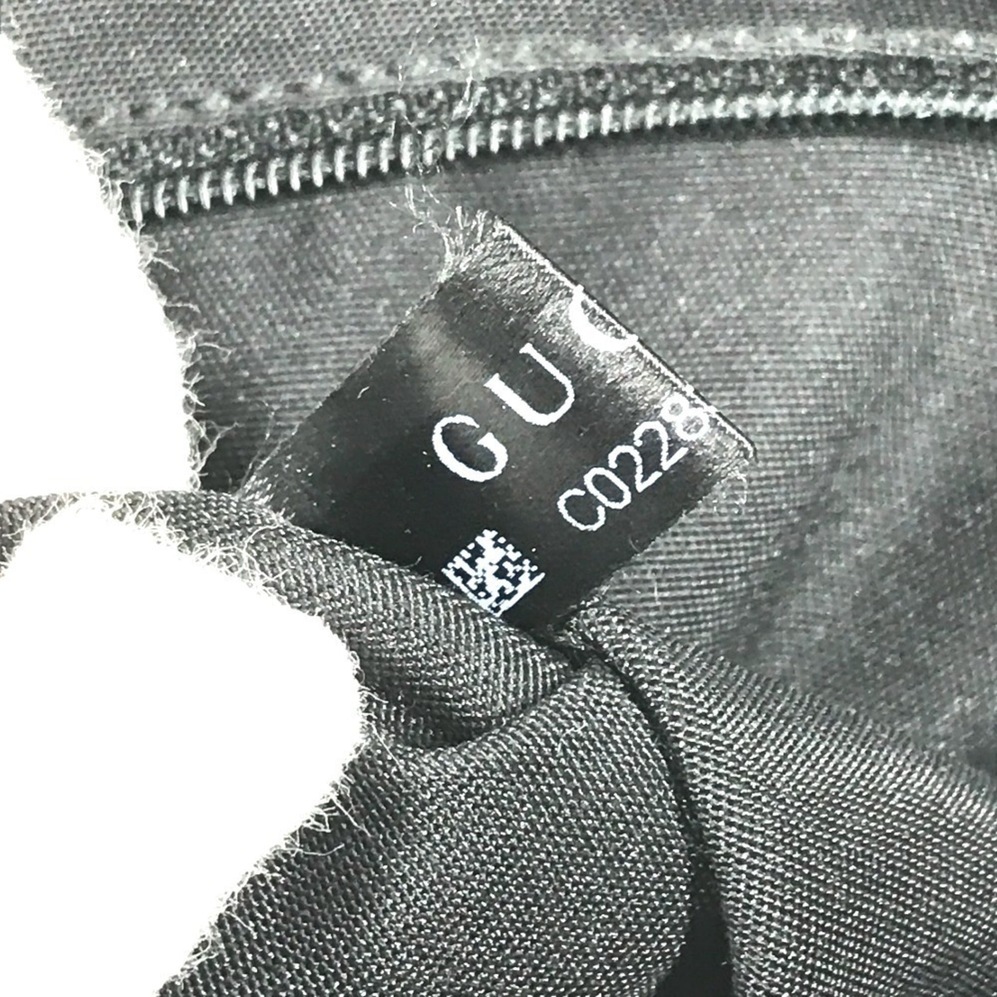 Gucci Guccissima Black Gg Leather Clutch Bag
