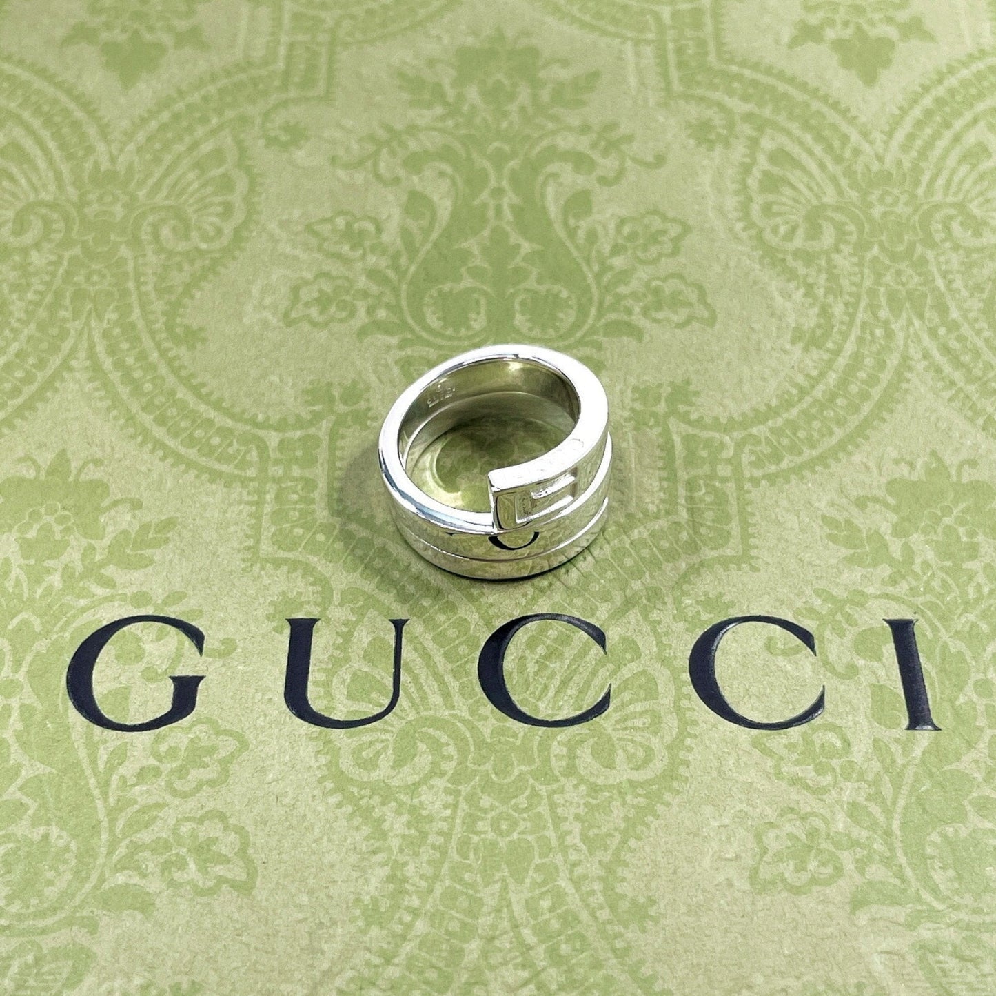 Gucci Silver Silver 925 Band Ring