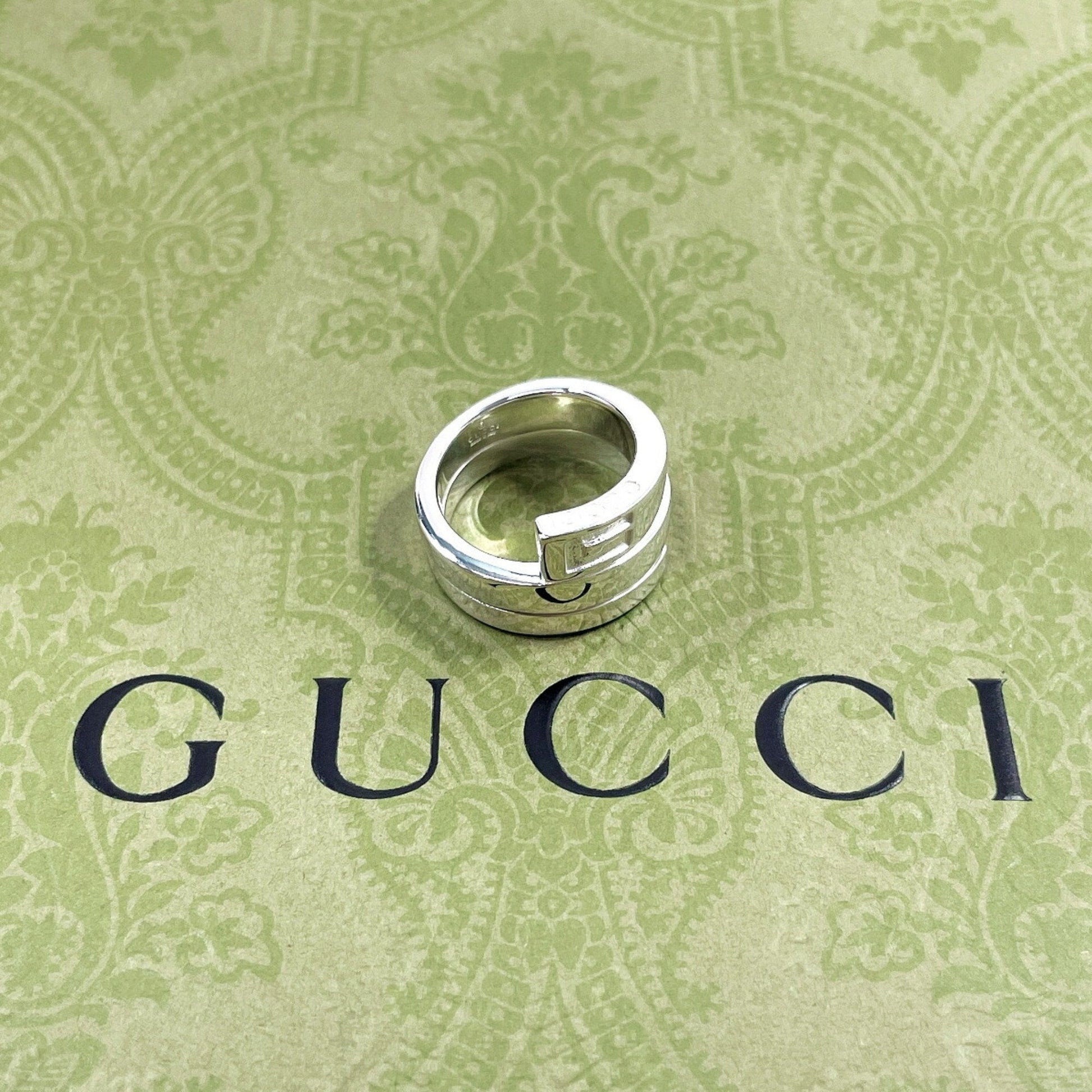 Gucci Silver Silver 925 Band Ring