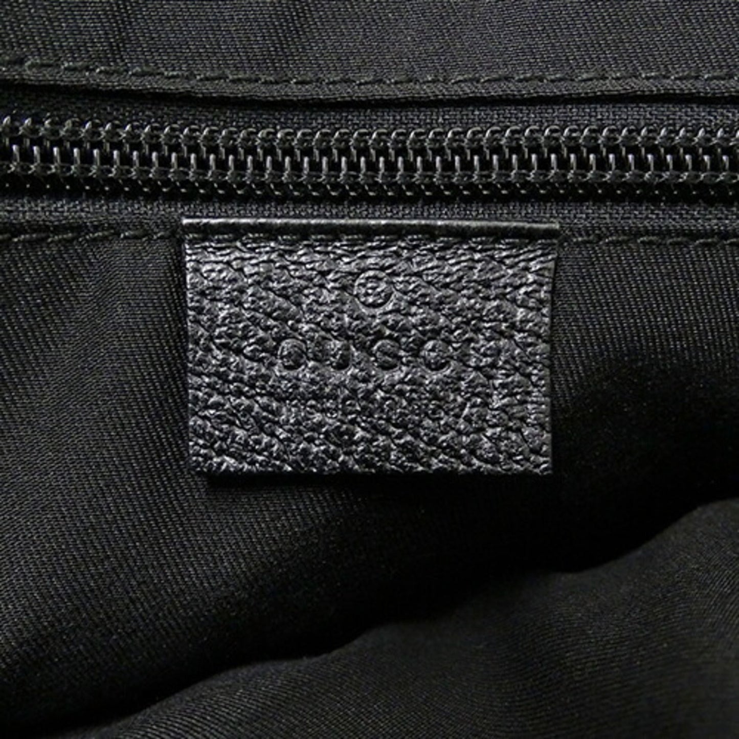 Gucci Black Gg Canvas Shoulder Bag