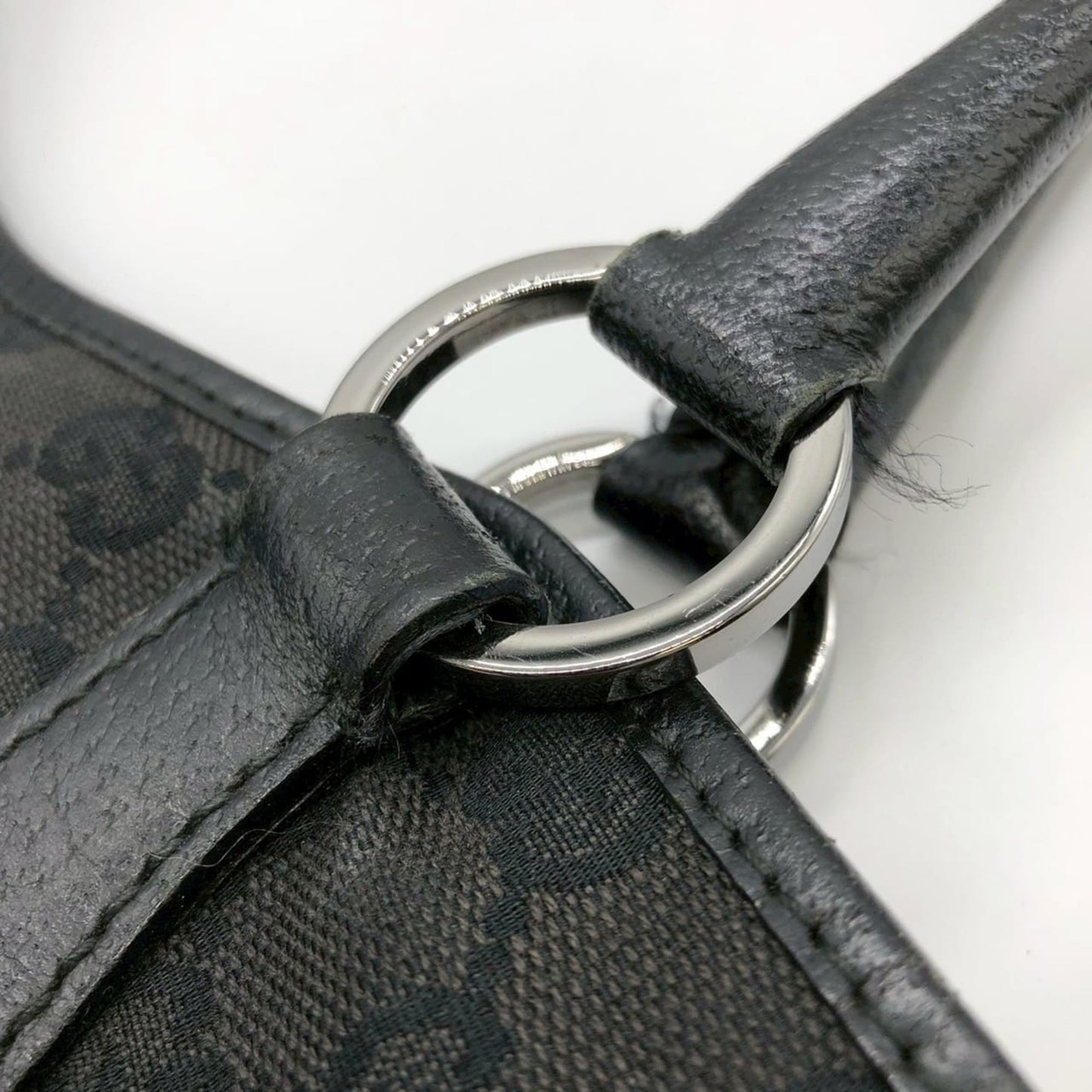 Gucci Gg Canvas Black Gg Canvas Handbag Tote Bag