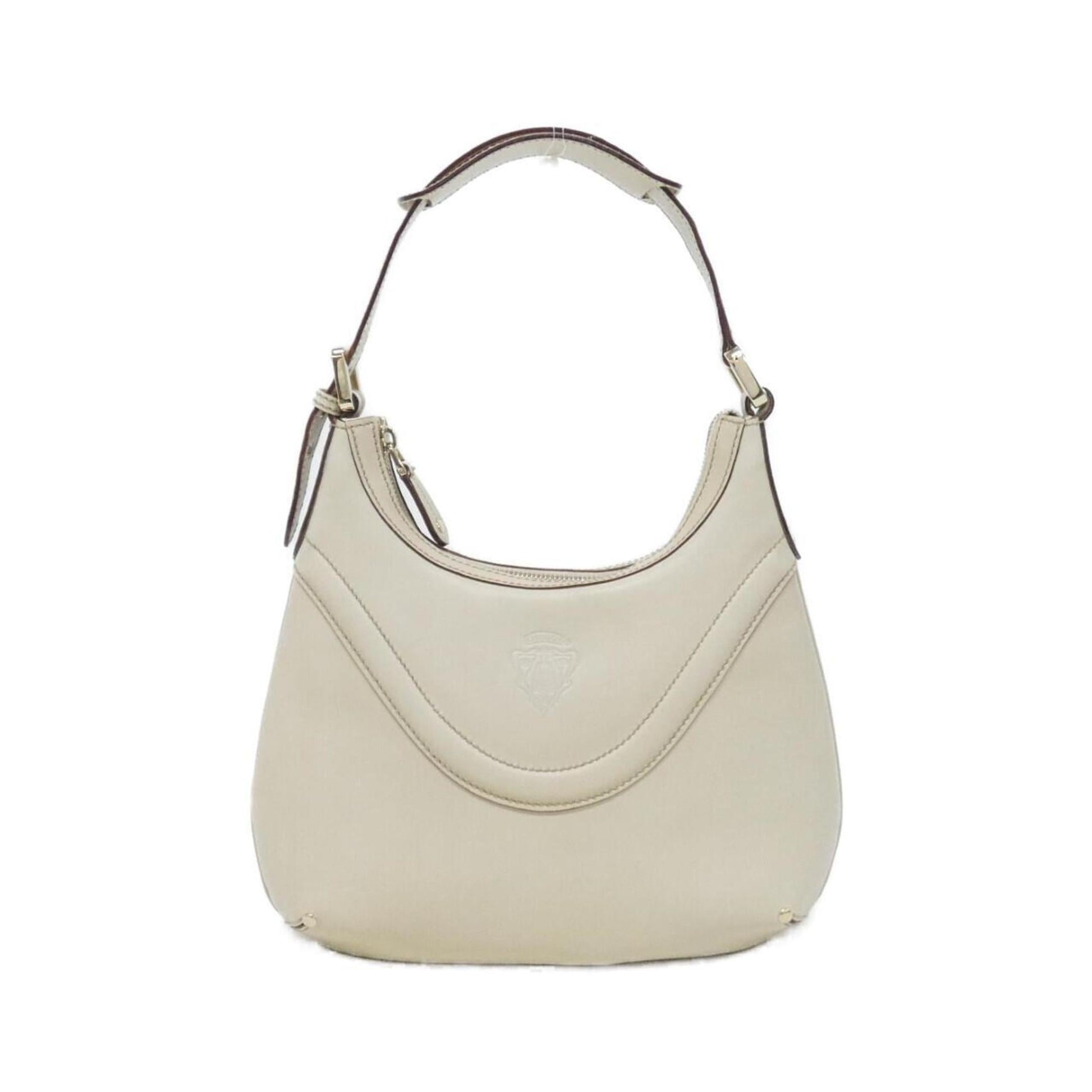 Gucci Ivory Leather Shoulder Bag