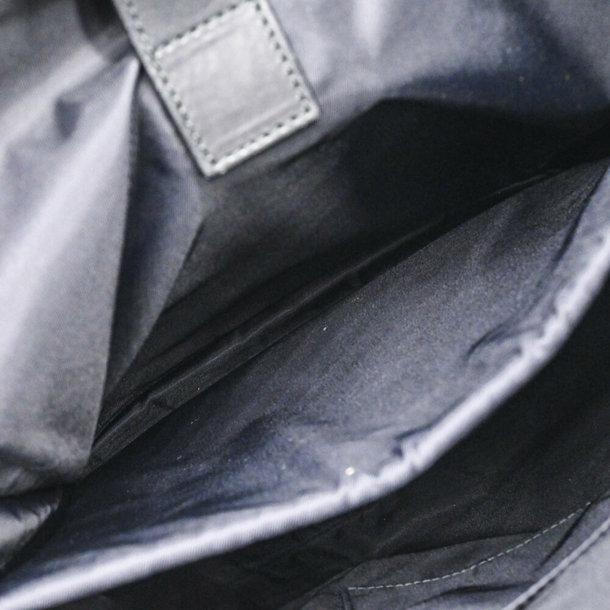 Gucci Beige Black Gg Supreme Leather Backpack