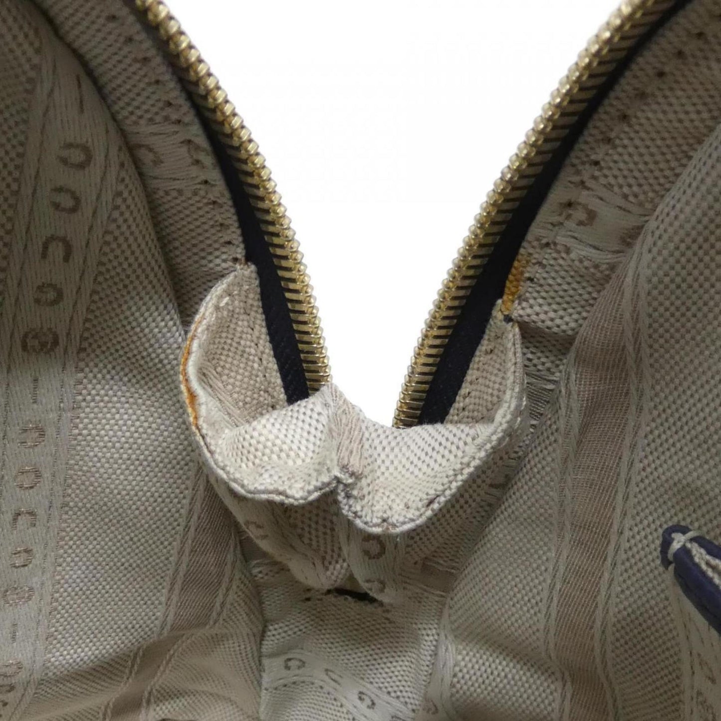 Gucci Blue Leather Handbag