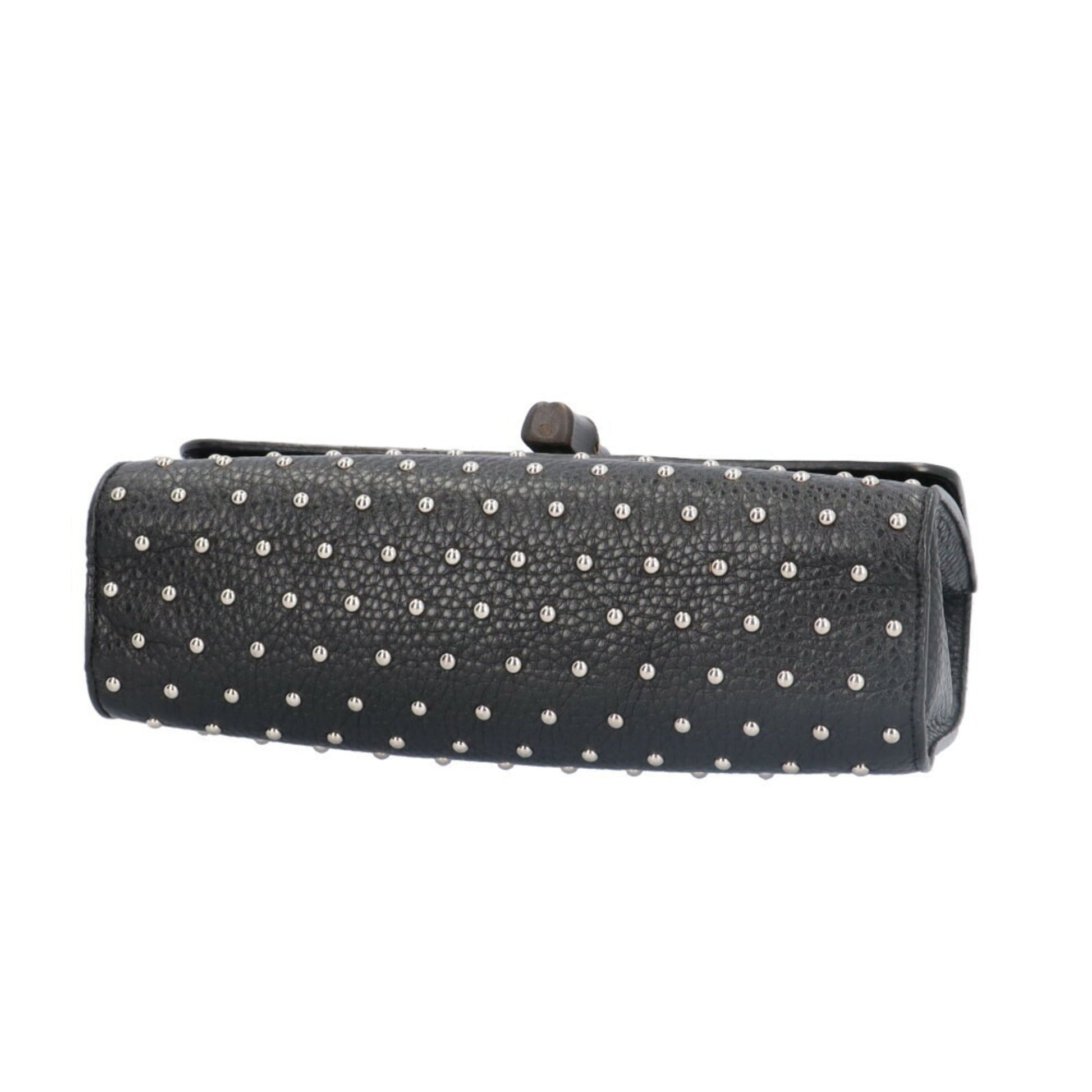 Gucci Black Leather Shoulder Bag