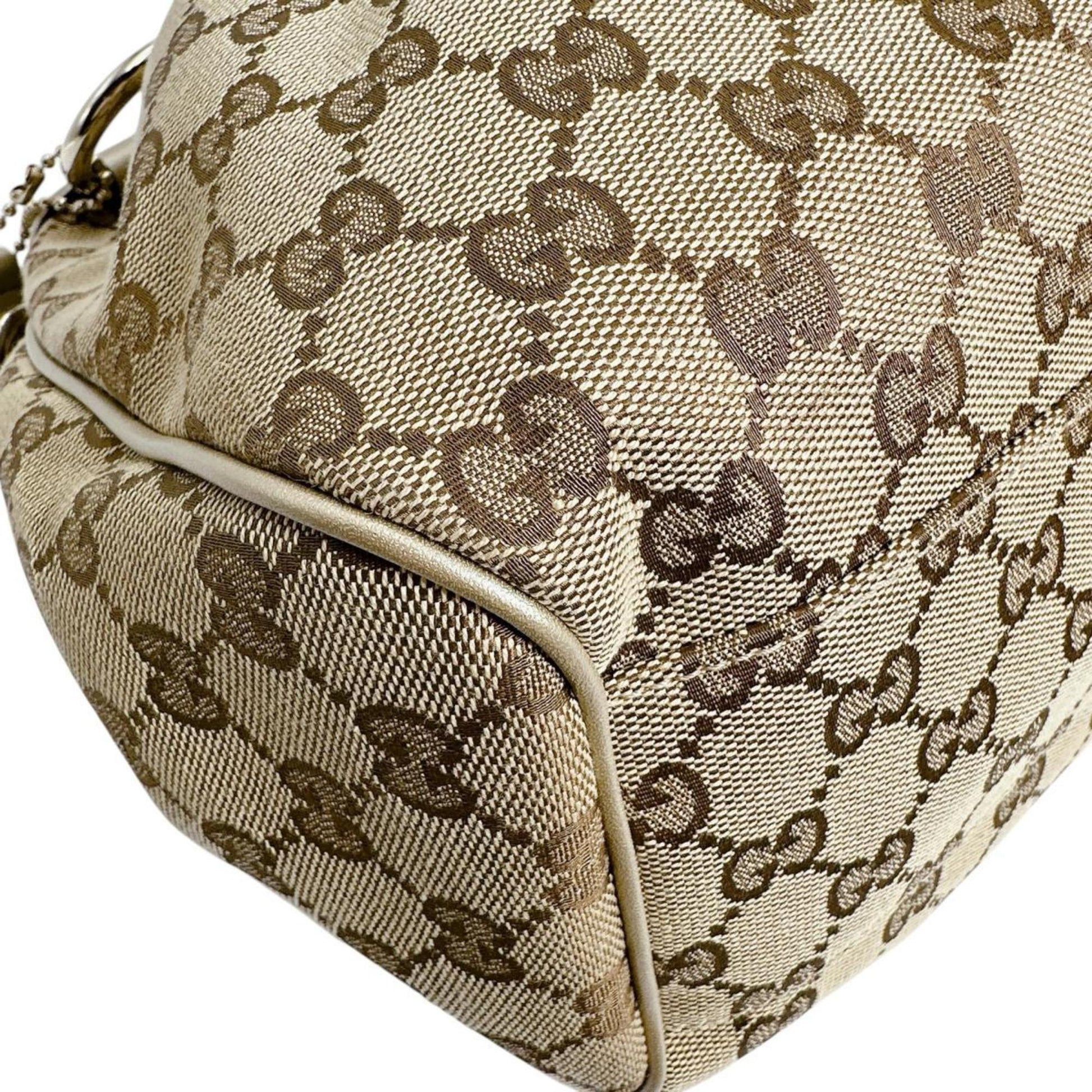 Gucci Gg Canvas Beige Gg Canvas Handbag Tote Bag