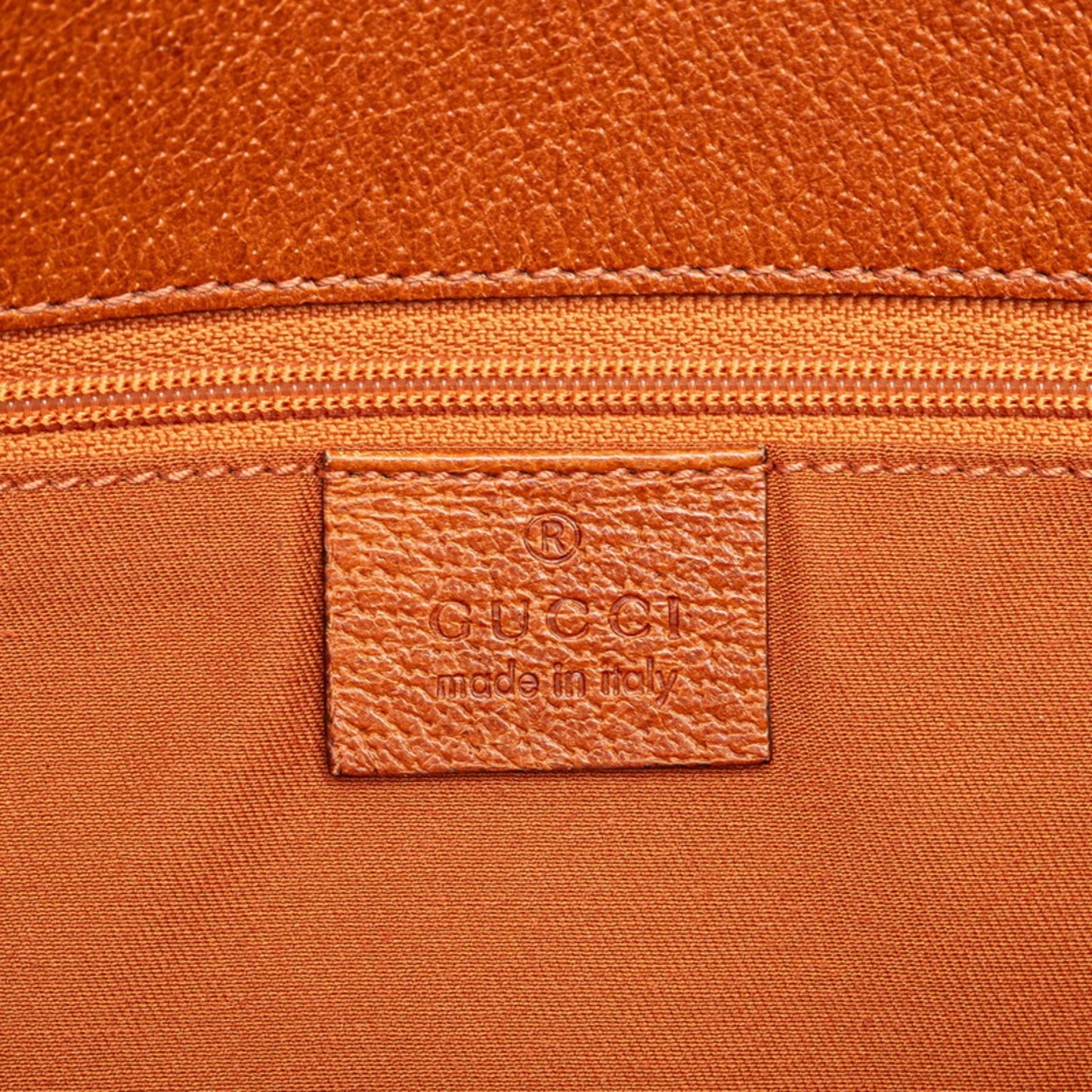 Gucci Beige Brown Canvas Leather Shoulder Bag Tote Bag