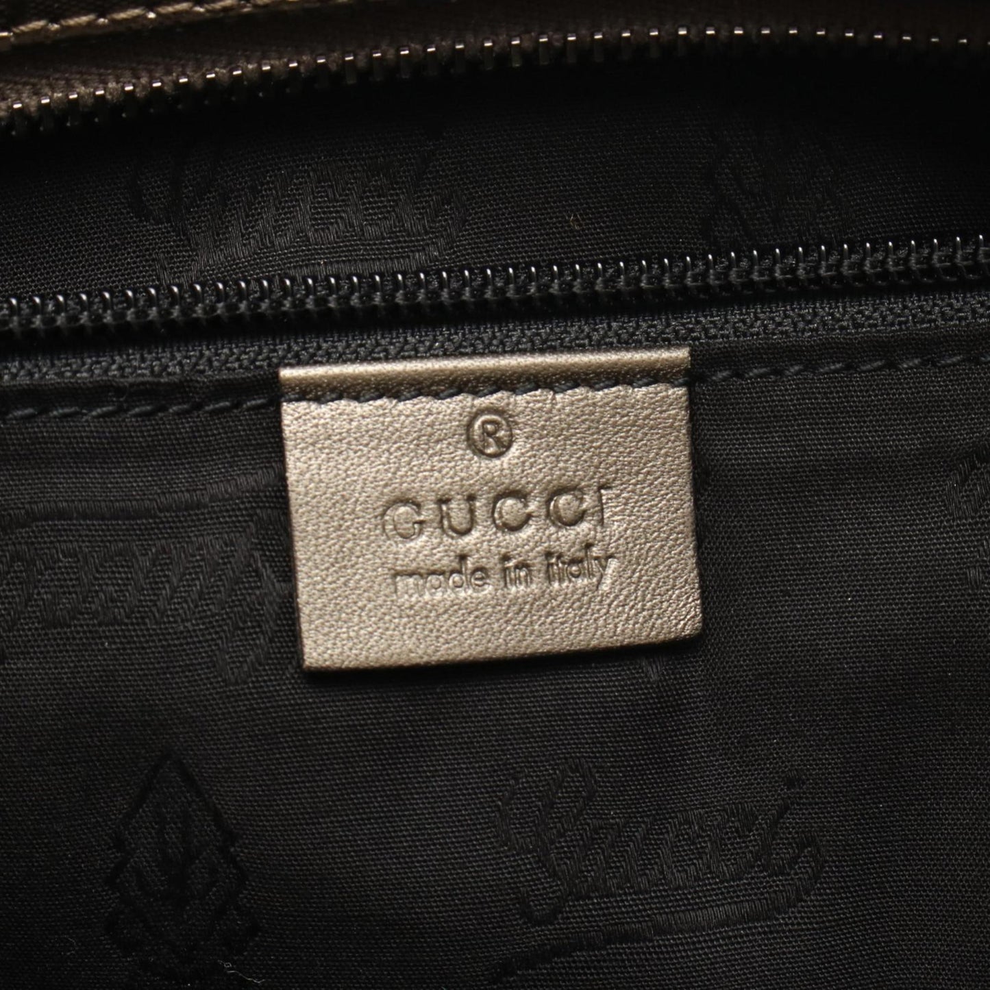 Gucci Brown Pvc Leather Tote Bag