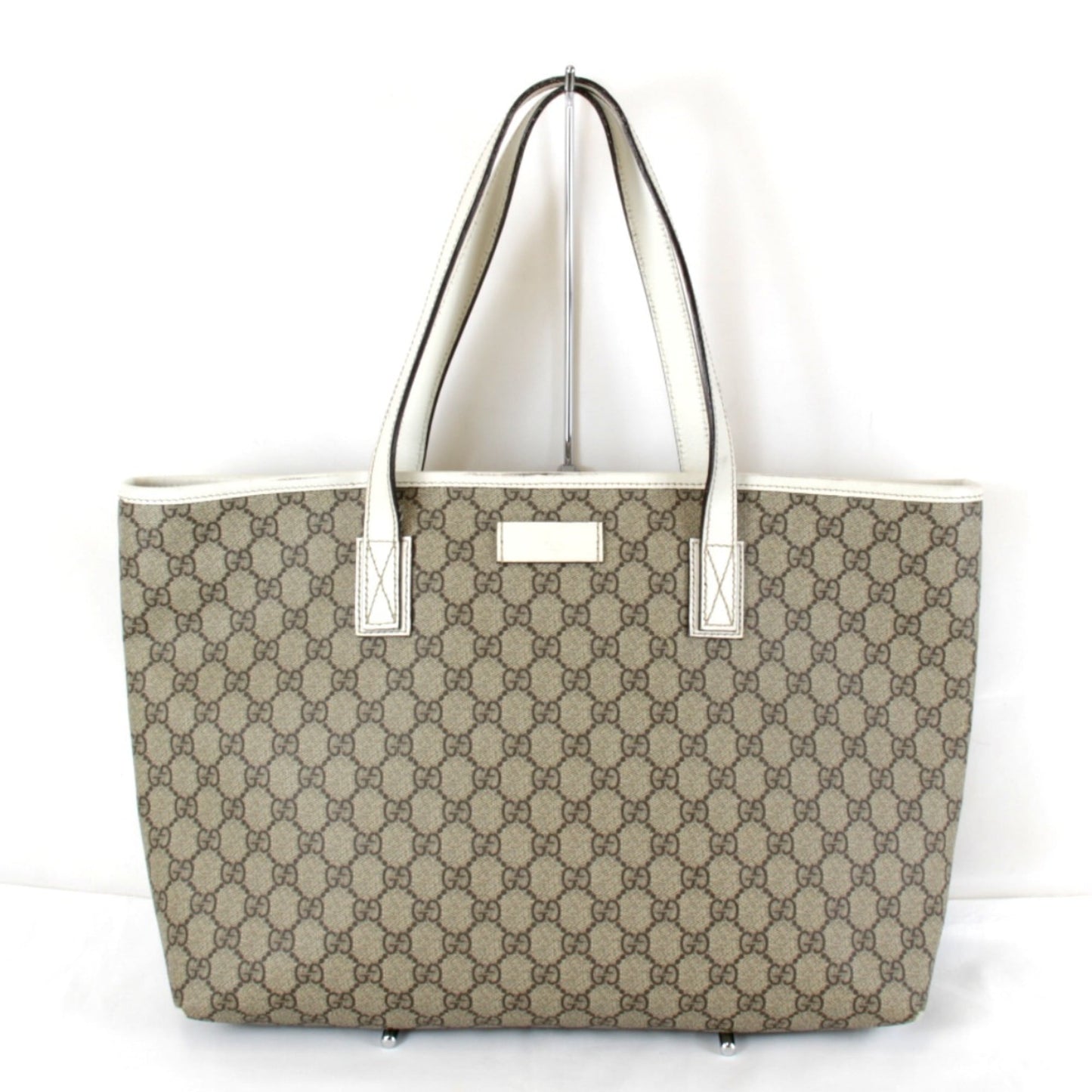 Gucci Brown Gg Supreme Tote Bag