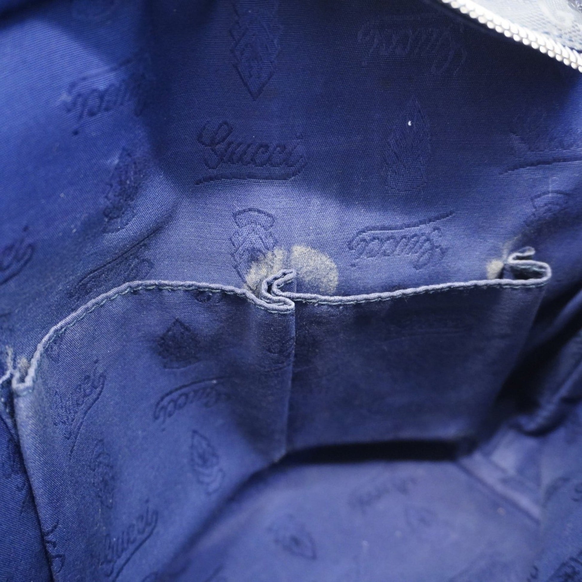 Gucci Purple Pvc Tote Bag