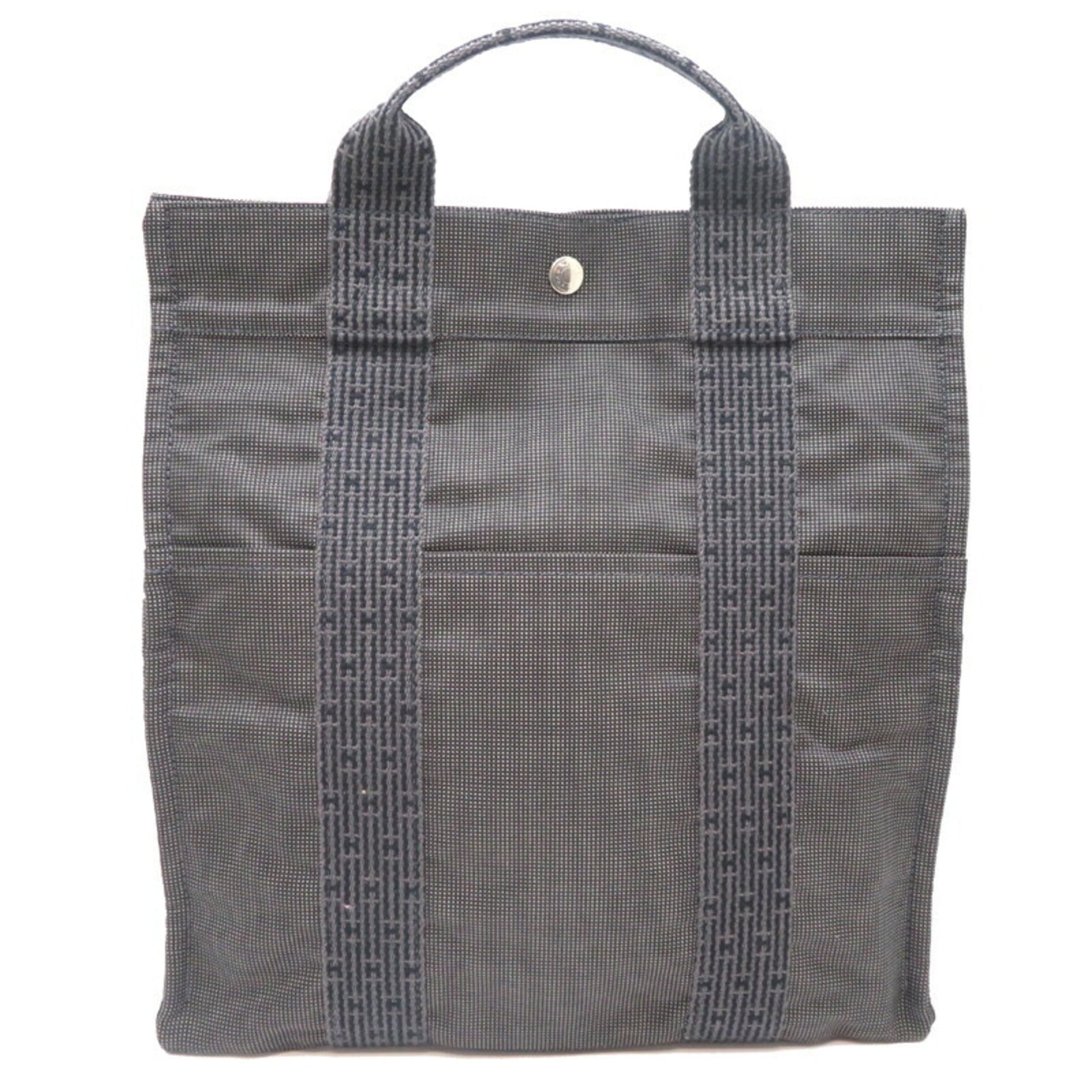 Hermes Backpack Nylon Gray