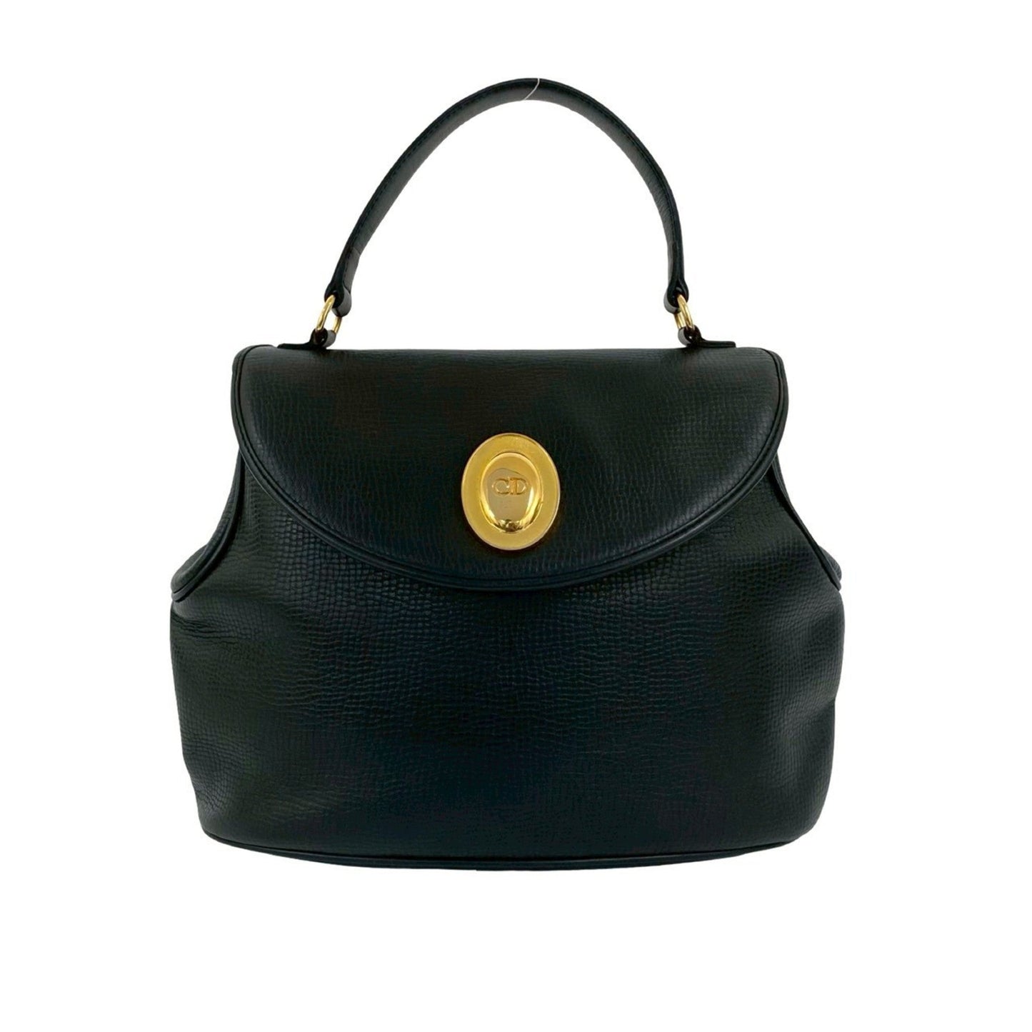 Dior Handbag Christian Tote Bag 13 Leather Black