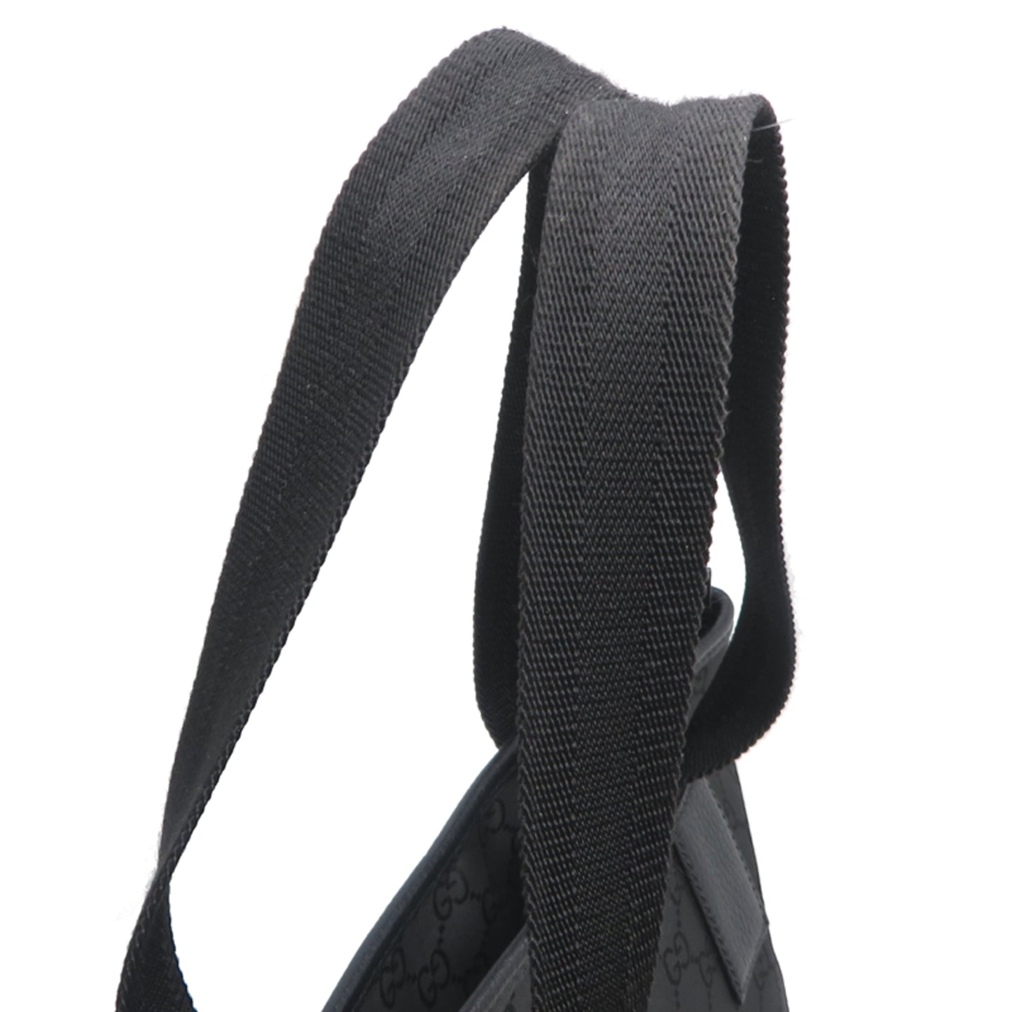 Gucci Black Nylon Tote Bag