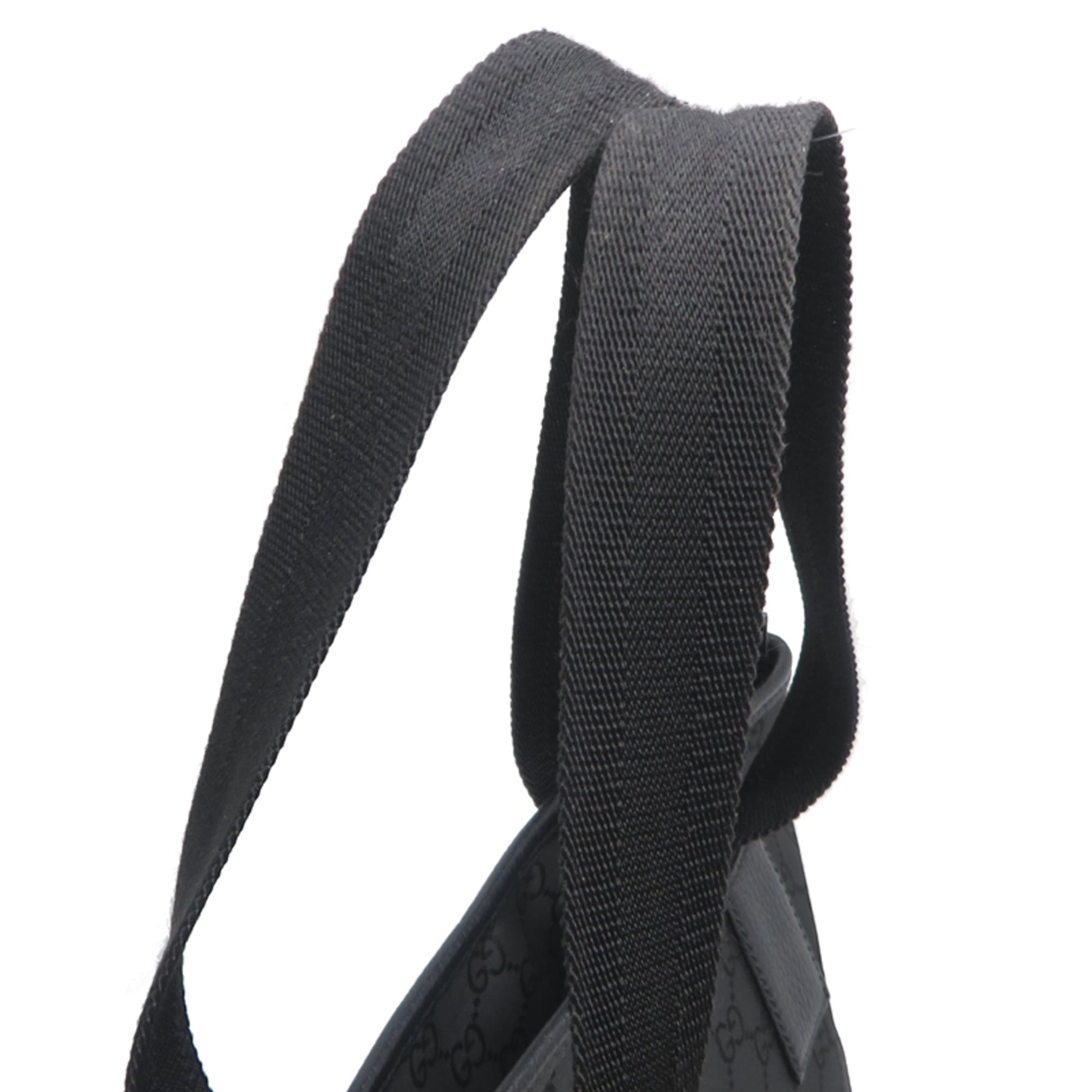 Gucci Black Nylon Tote Bag
