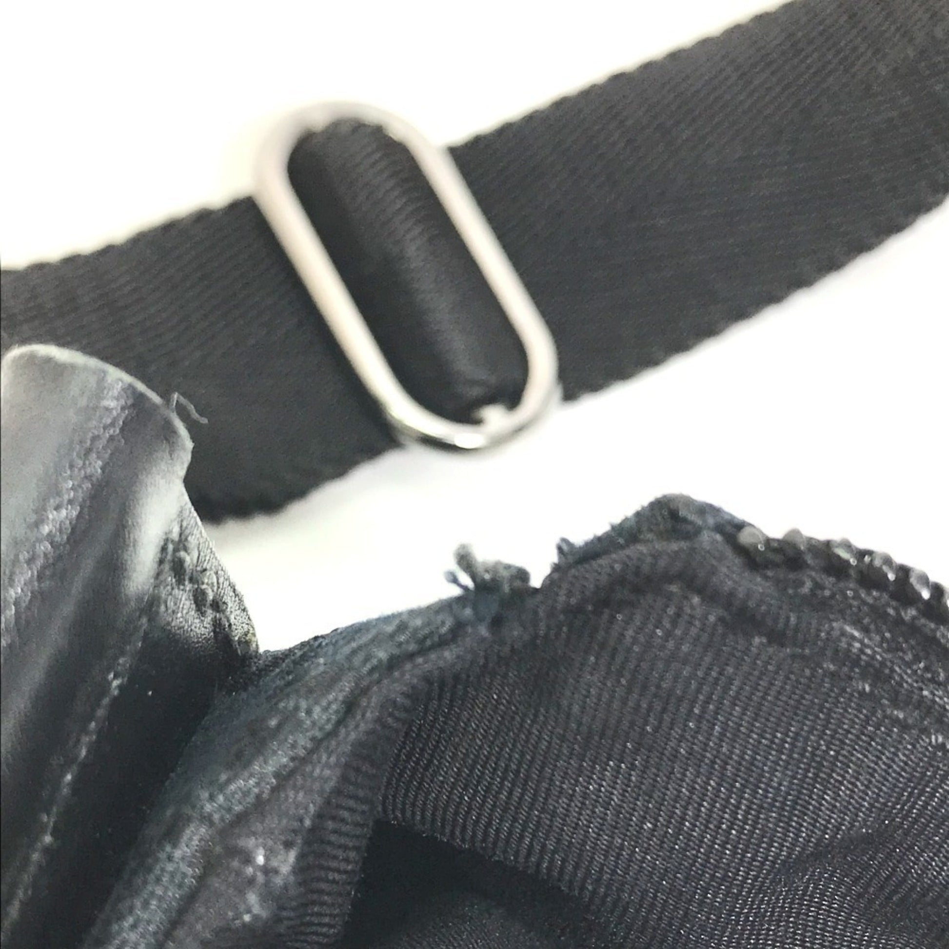 Gucci Black Gg Canvas Shoulder Bag