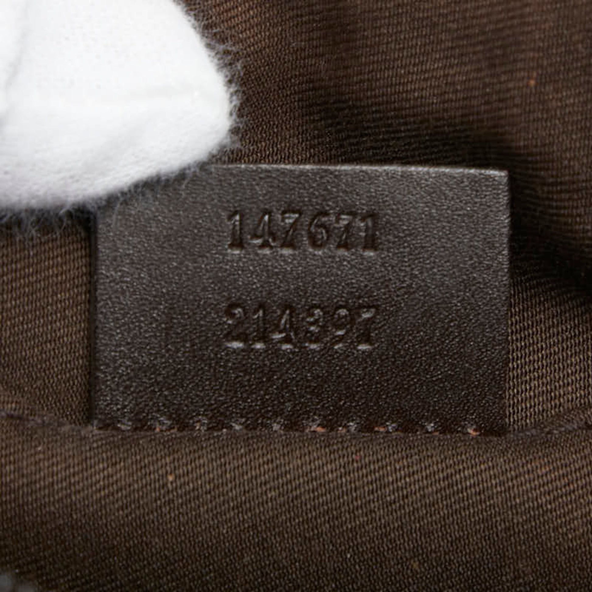 Gucci Gg Canvas Beige Brown Gg Canvas Leather Shoulder Bag