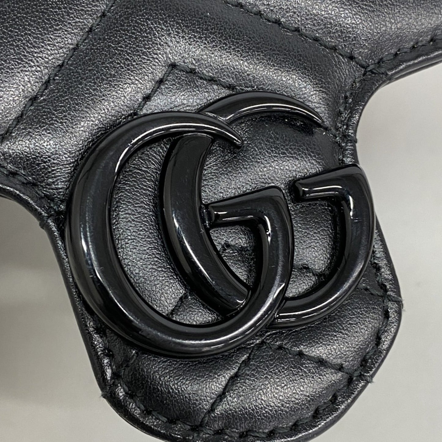 Gucci Black Leather Shoulder Bag