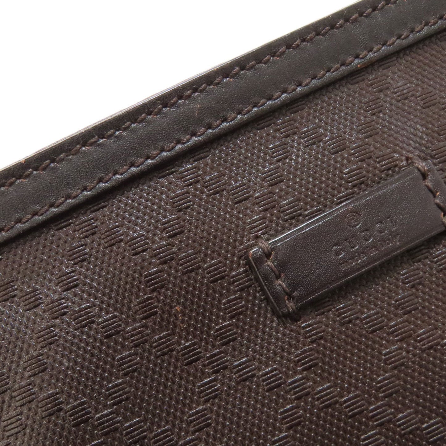 Gucci Brown Leather Shoulder Bag