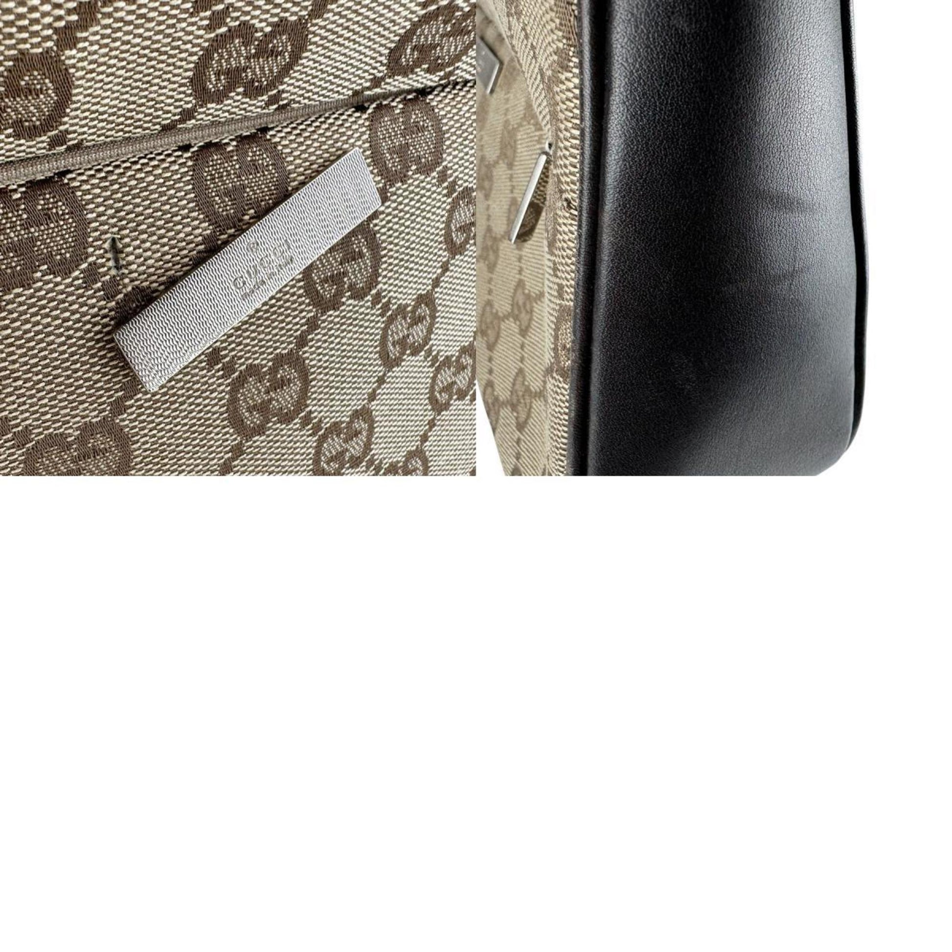 Gucci Brown Gg Canvas Handbag
