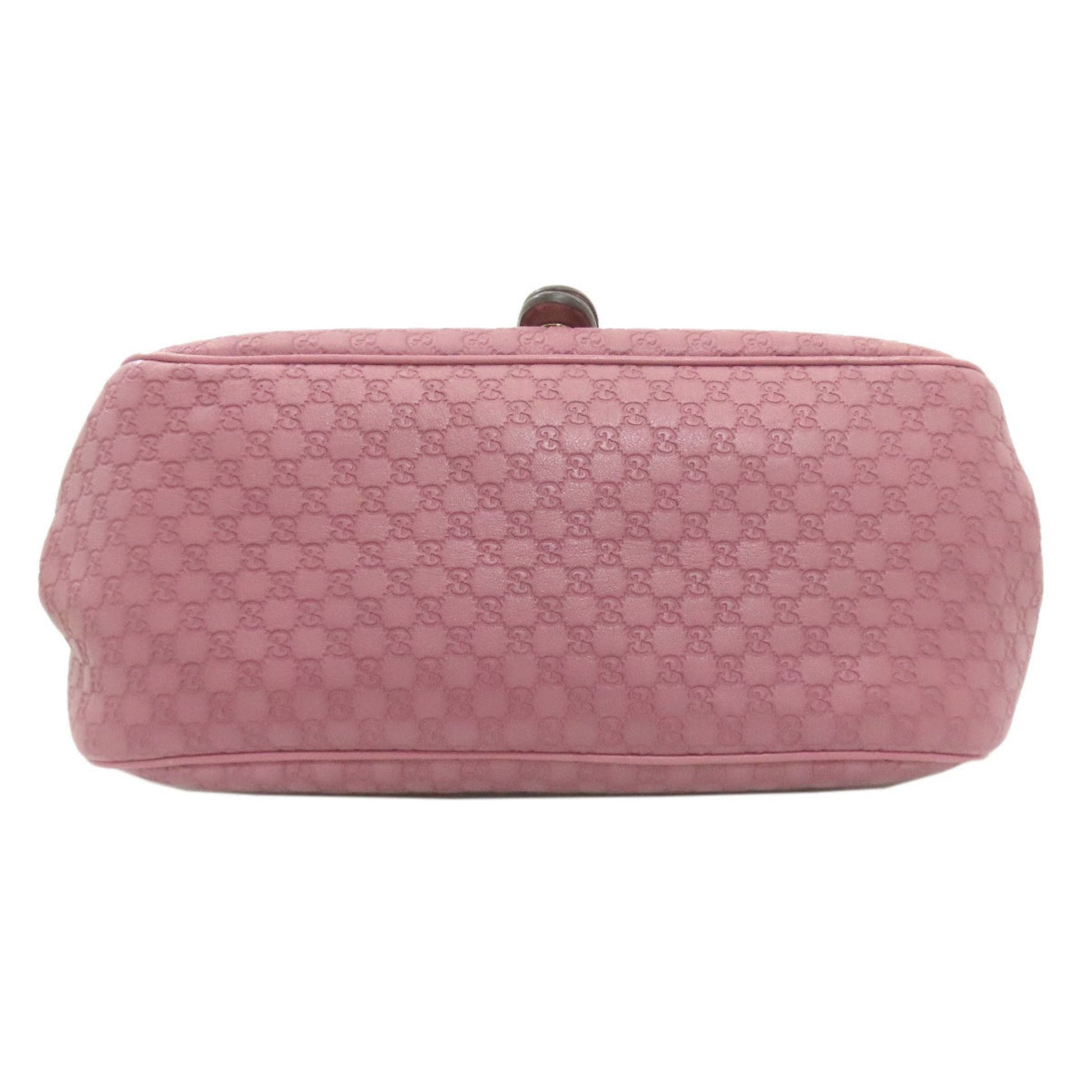 Gucci Pink Leather Shoulder Bag