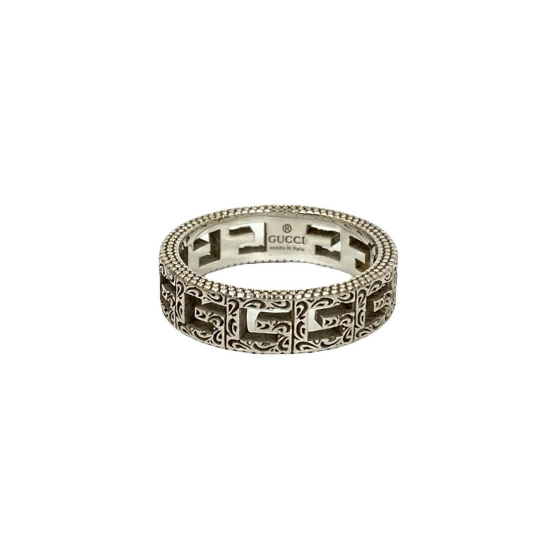 Gucci Silver Silver 925 Band Ring