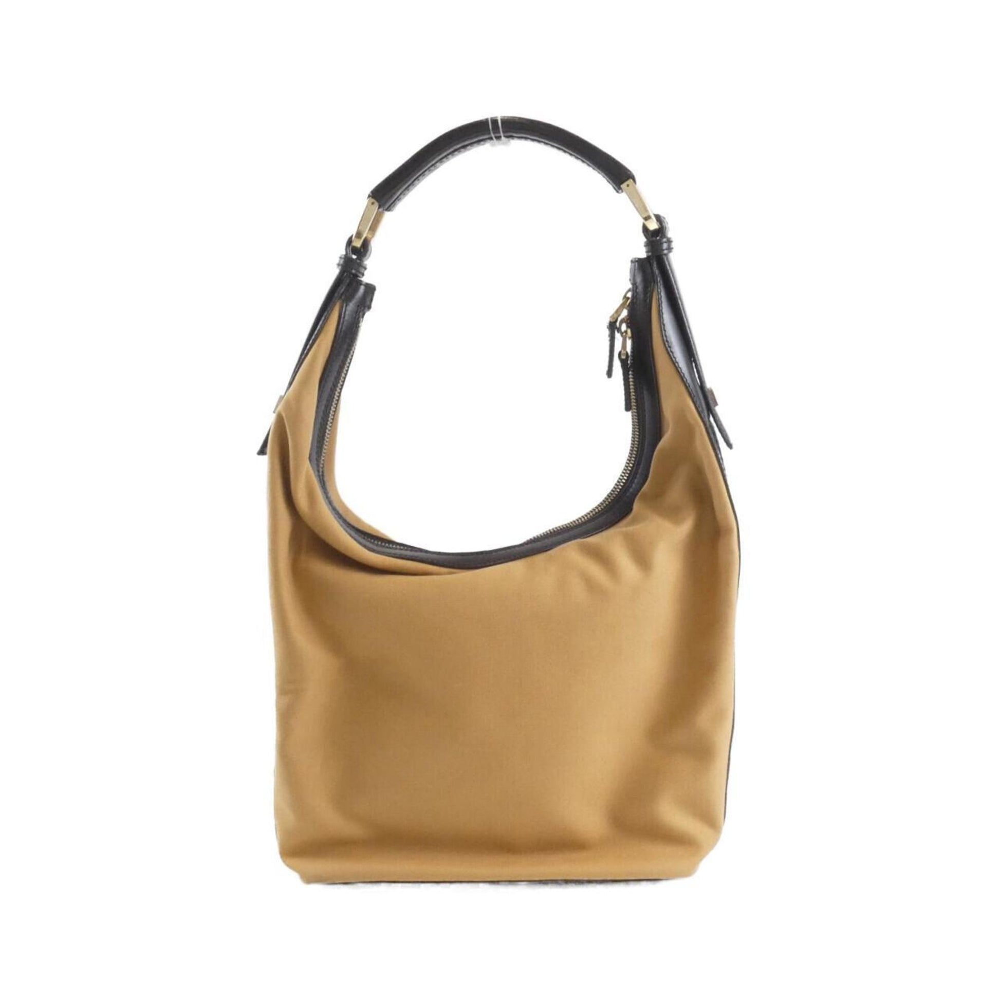 Gucci Beige Canvas Shoulder Bag