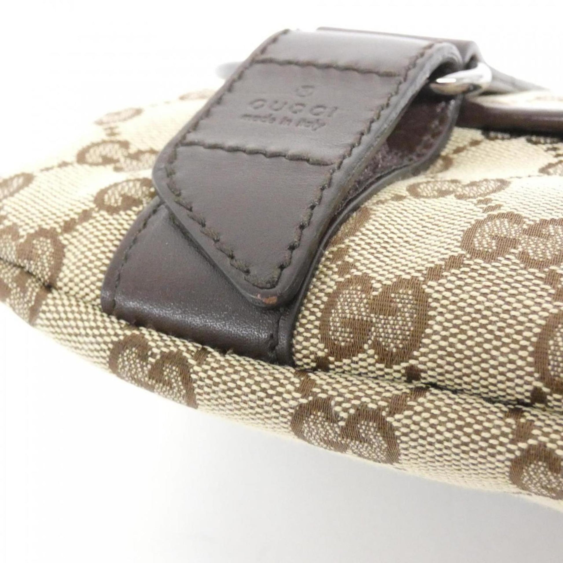 Gucci Beige Brown Gg Canvas Fanny Pack