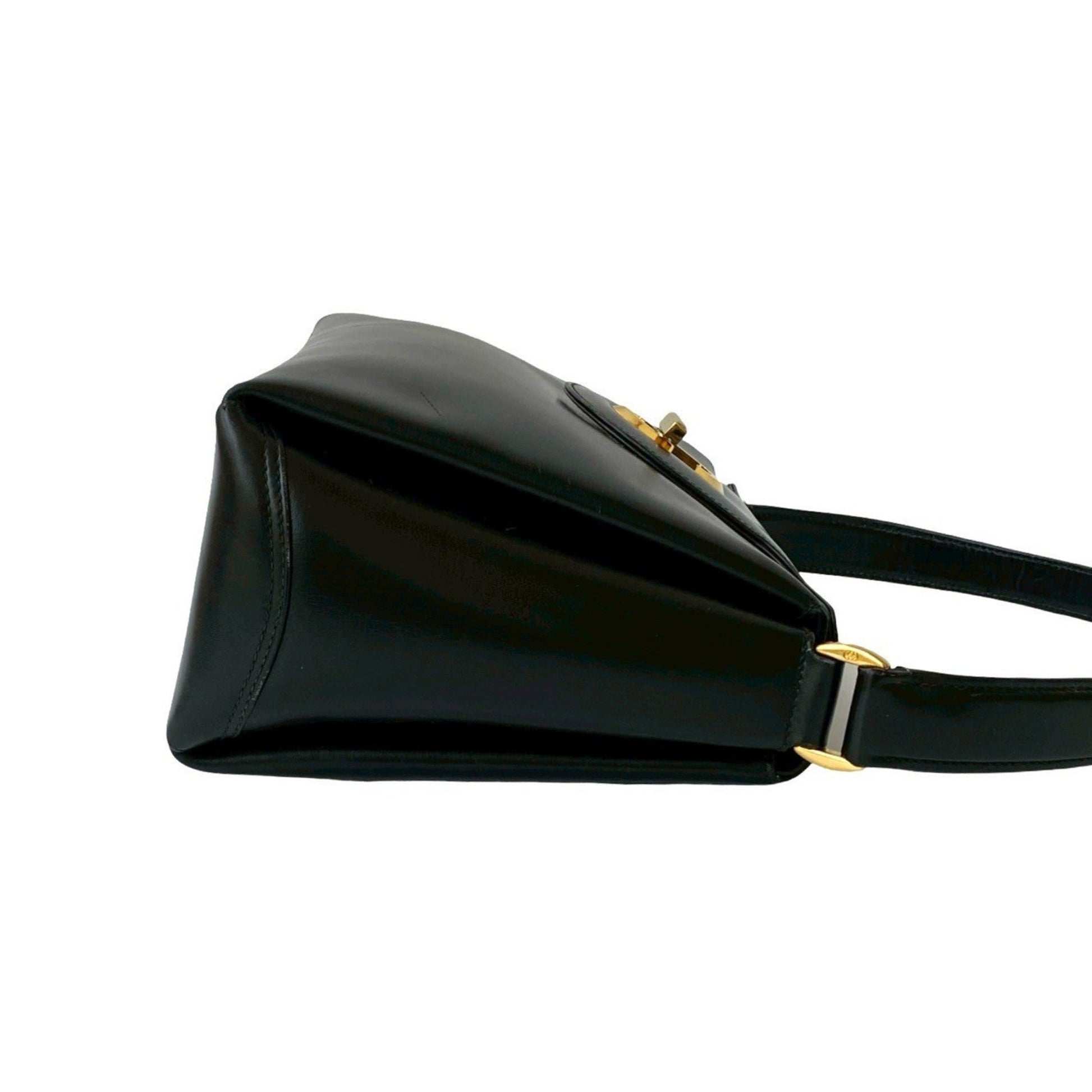 Gucci Black Leather Handbag