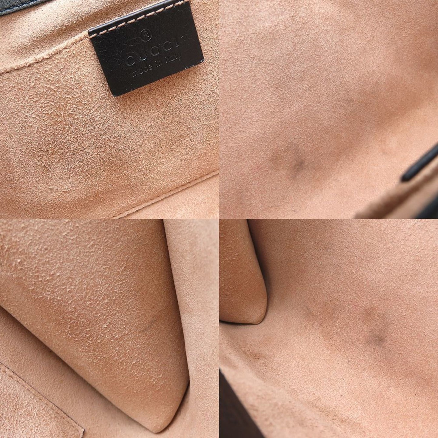 Gucci Black Leather Shoulder Bag