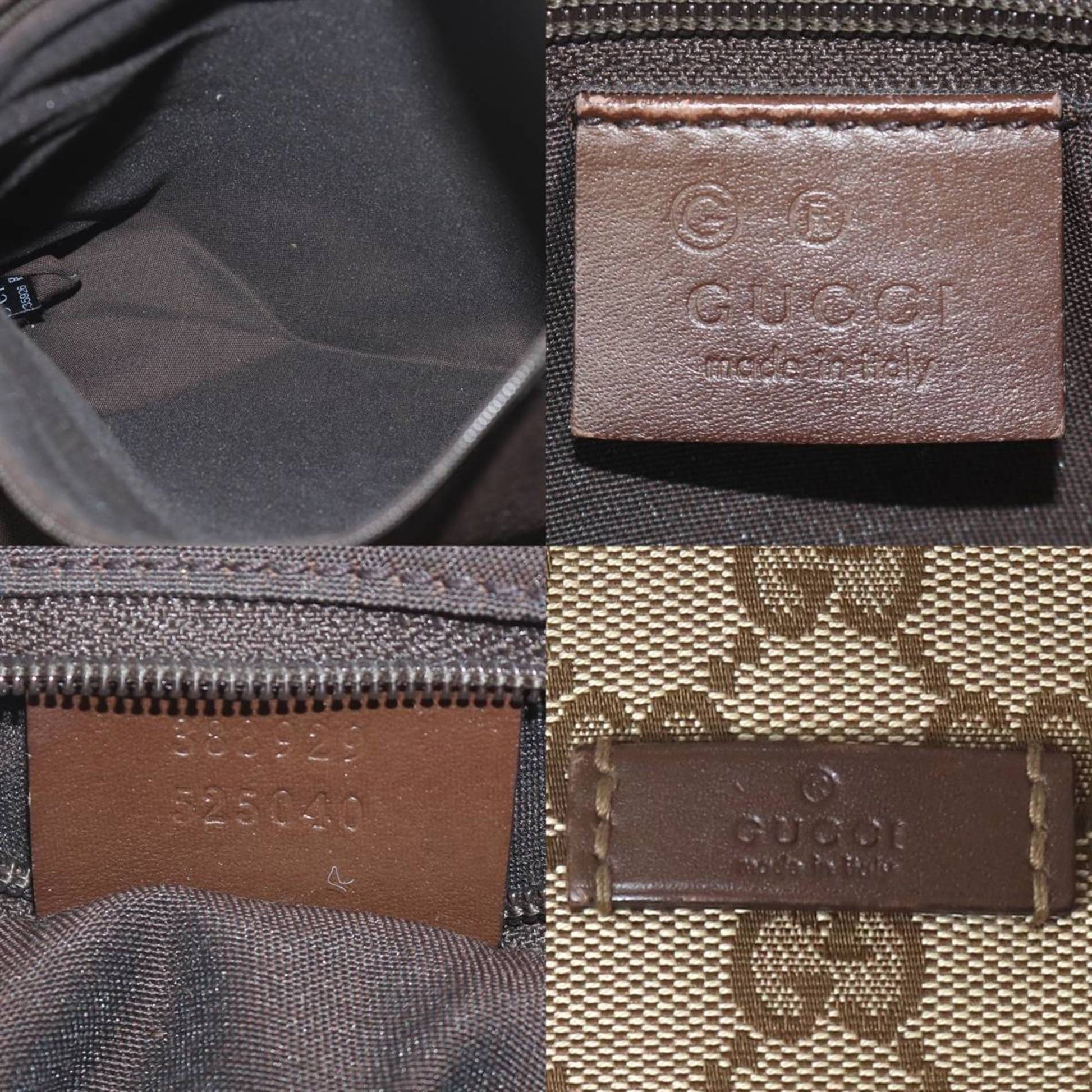 Gucci Beige Leather Tote Bag