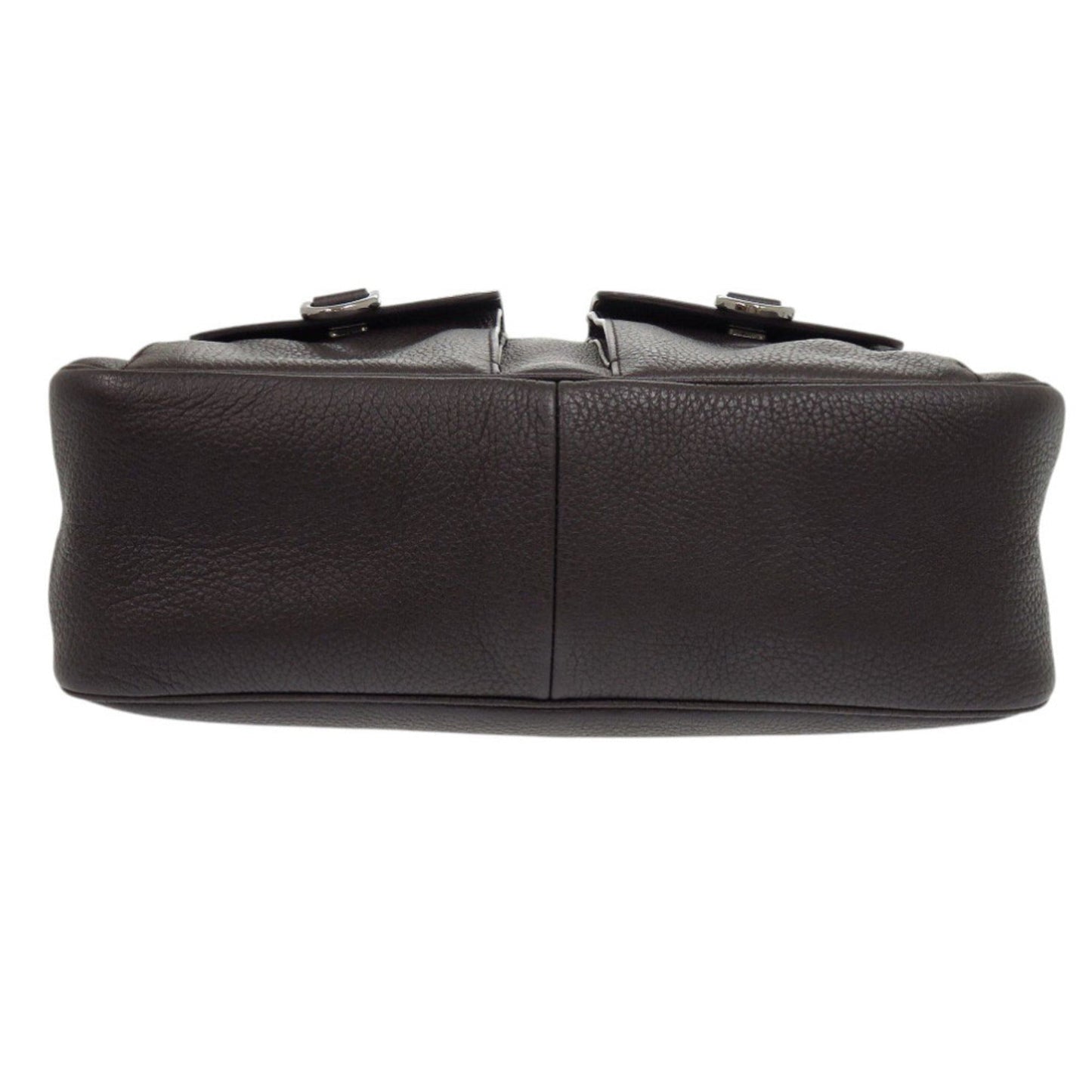 Gucci Dark Brown Leather Handbag Shoulder Bag