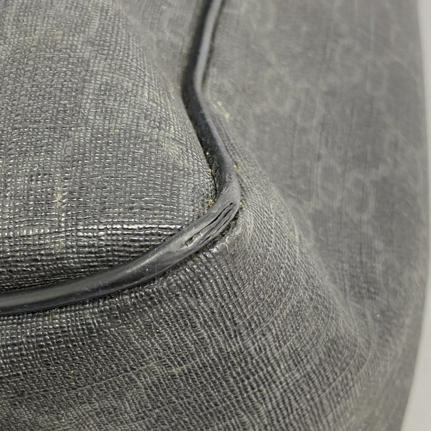 Gucci Black Pvc Shoulder Bag