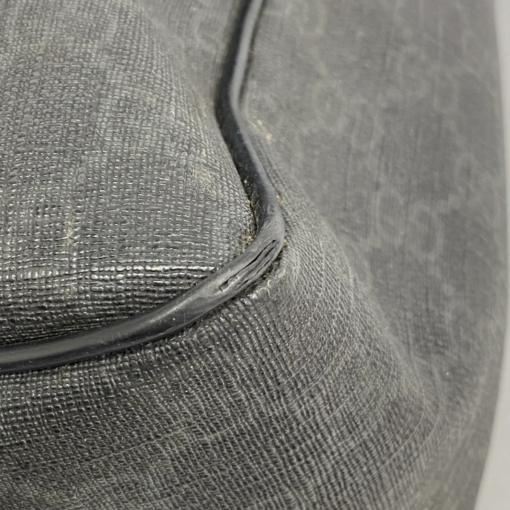 Gucci Black Pvc Shoulder Bag