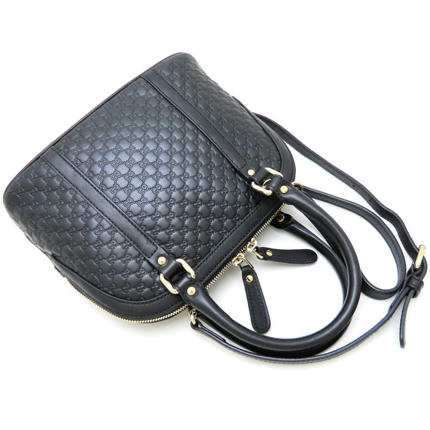 Gucci Black Leather Handbag