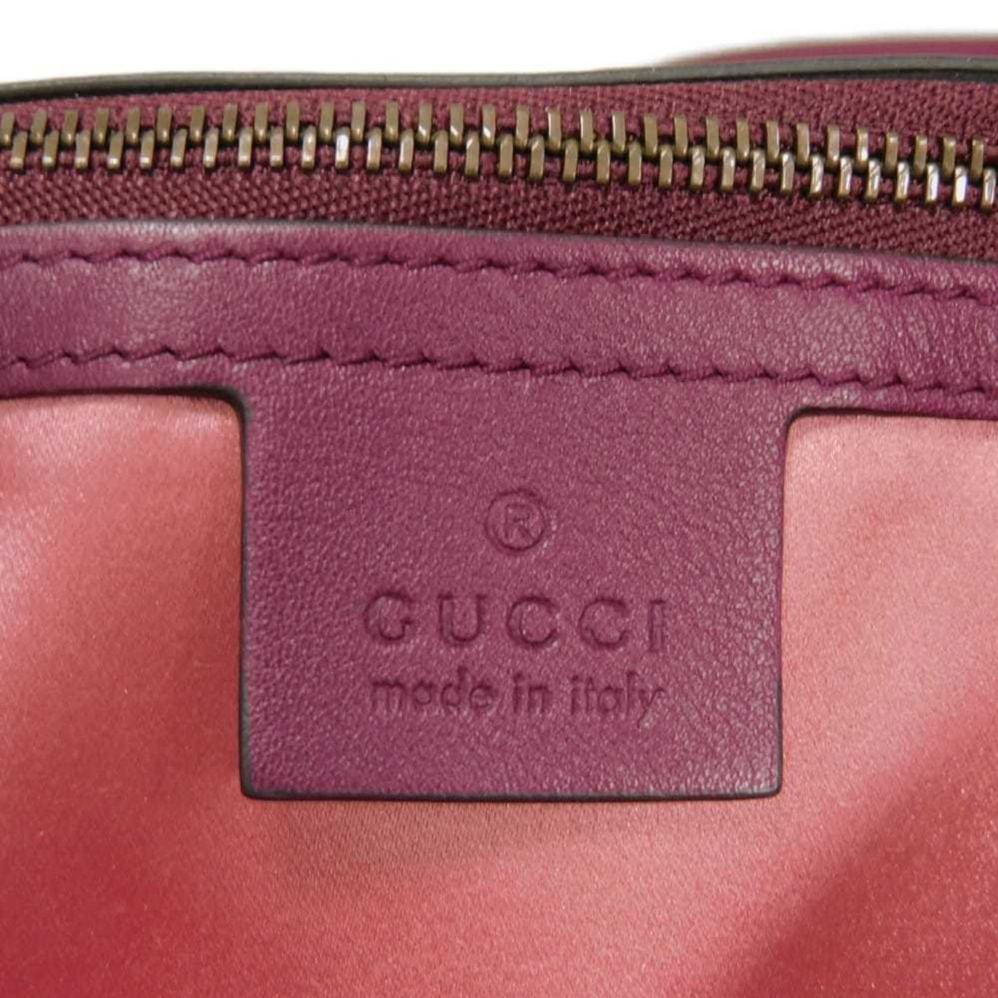 Gucci Purple Velvet Shoulder Bag
