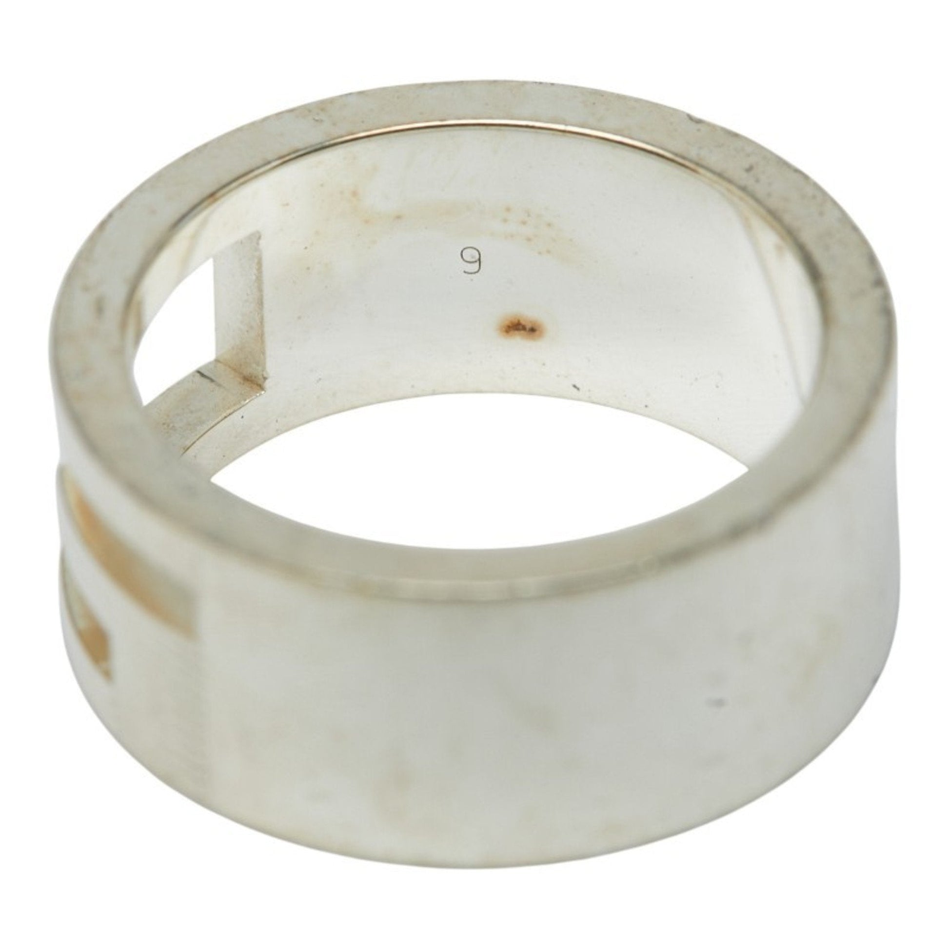 Gucci Silver Silver 925 Band Ring