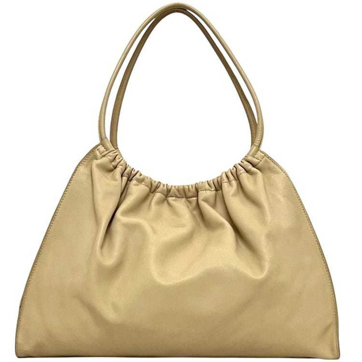 Gucci Beige Leather Tote Bag